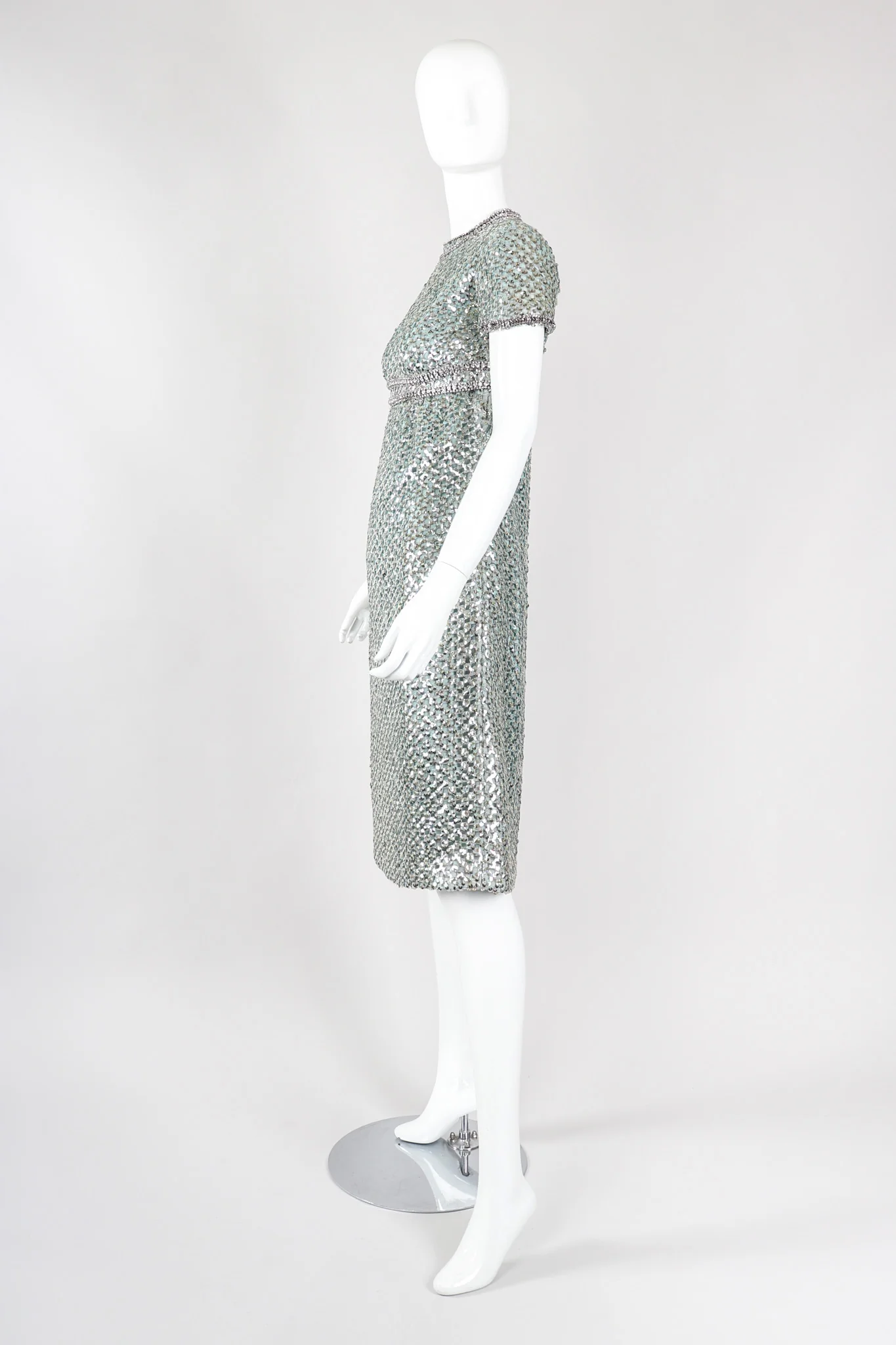 Short Sleeve Sparkle Dress - Image 6