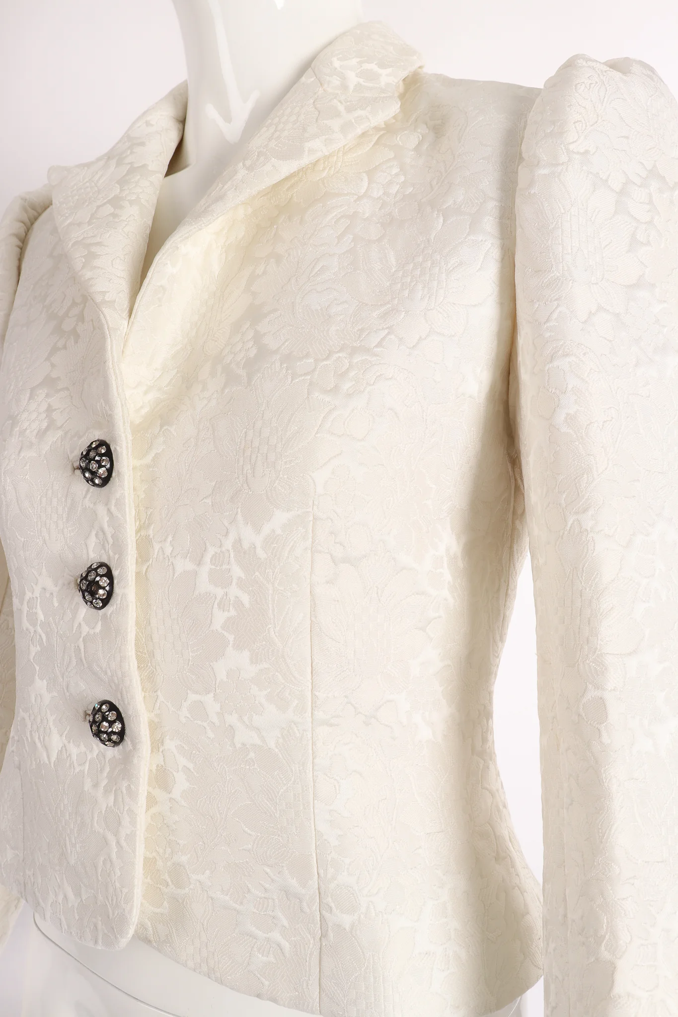 Shrunken Brocade Jacket