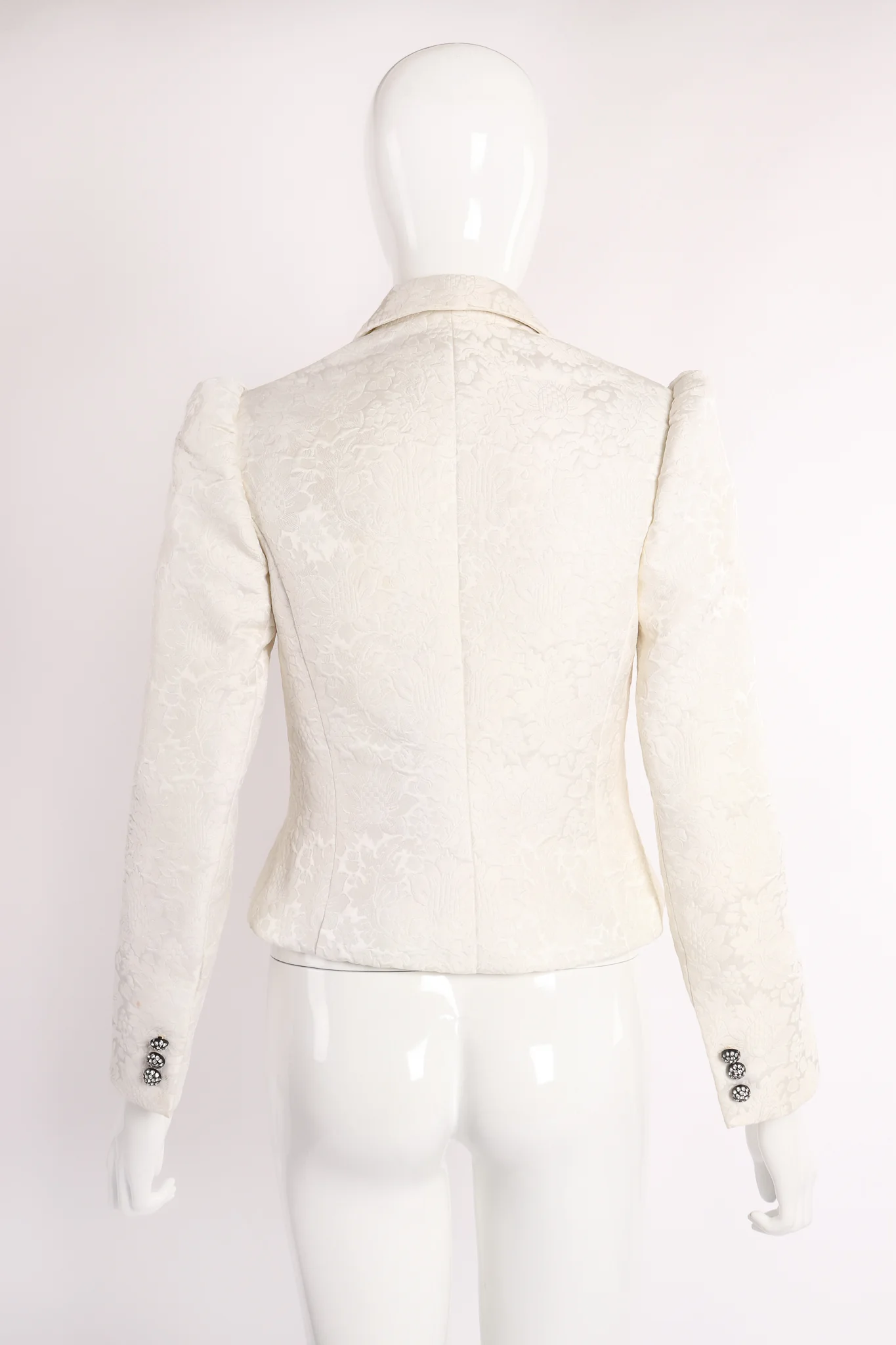 Shrunken Brocade Jacket - Image 5