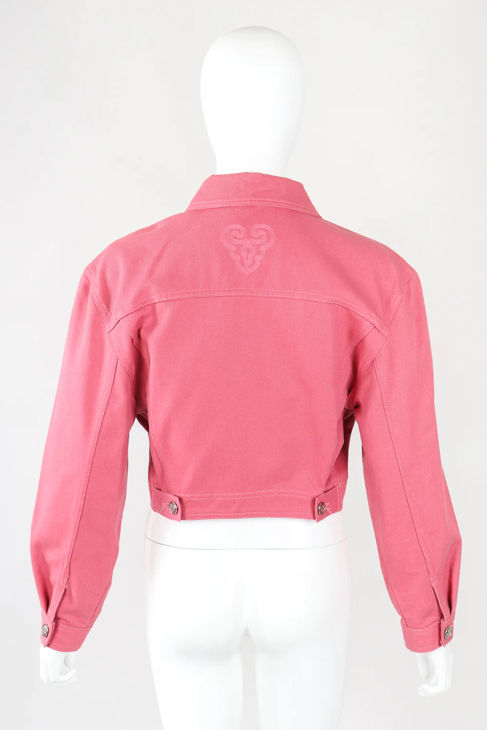 Shrunken Bull Denim Jacket - Image 5