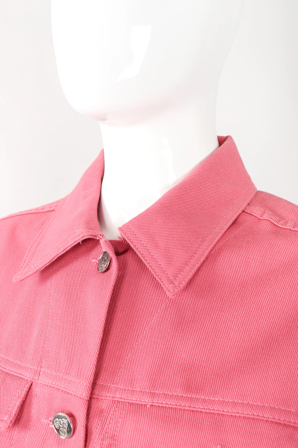 Shrunken Bull Denim Jacket - Image 6