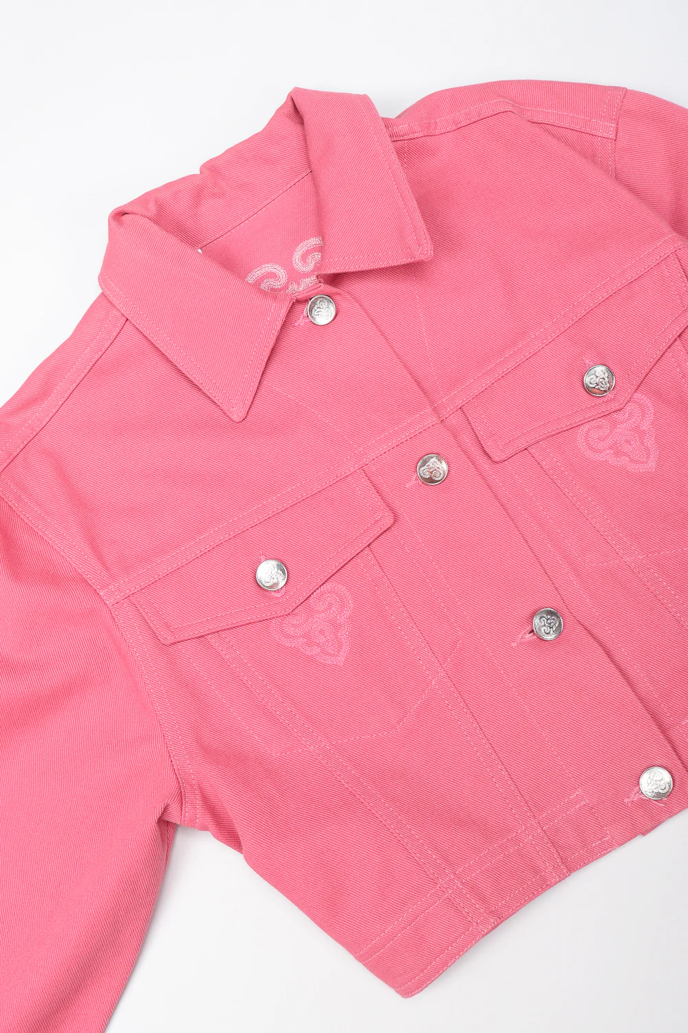 Shrunken Bull Denim Jacket - Image 7