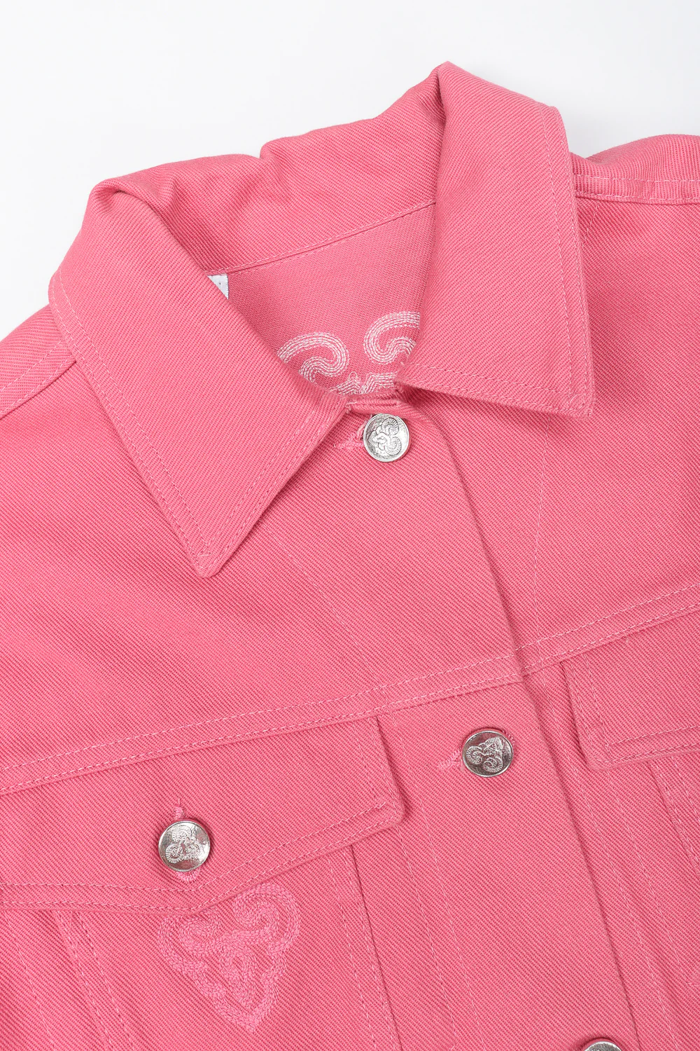 Shrunken Bull Denim Jacket - Image 8