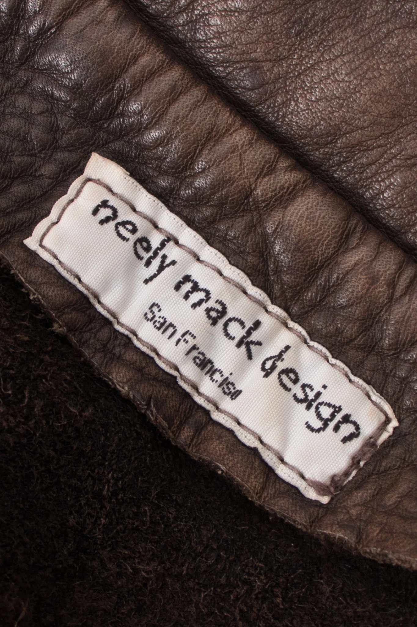 Shrunken Leather Blazer - Image 10