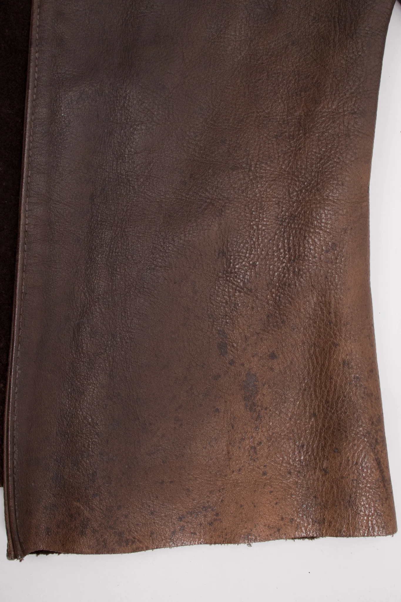 Shrunken Leather Blazer - Image 12