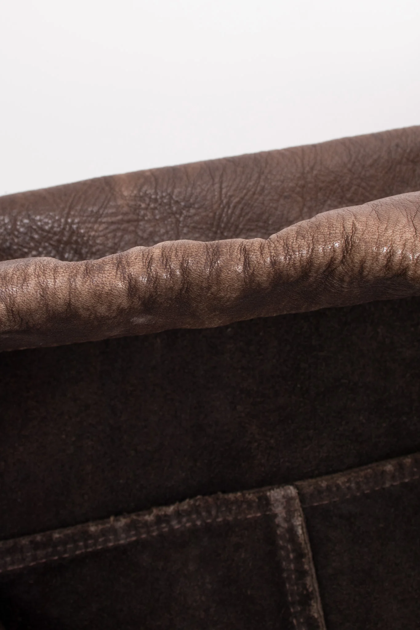 Shrunken Leather Blazer - Image 13
