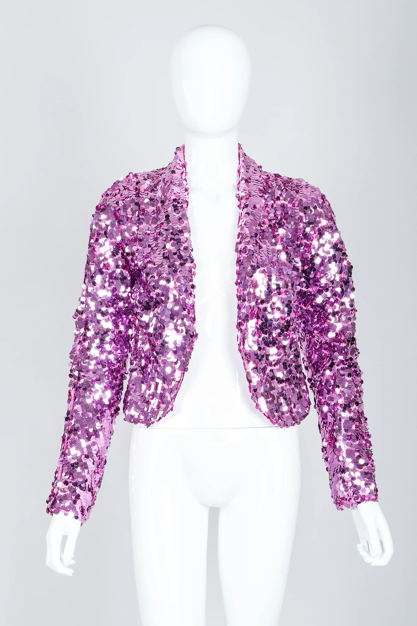 Shrunken Paillette Jacket - Image 3