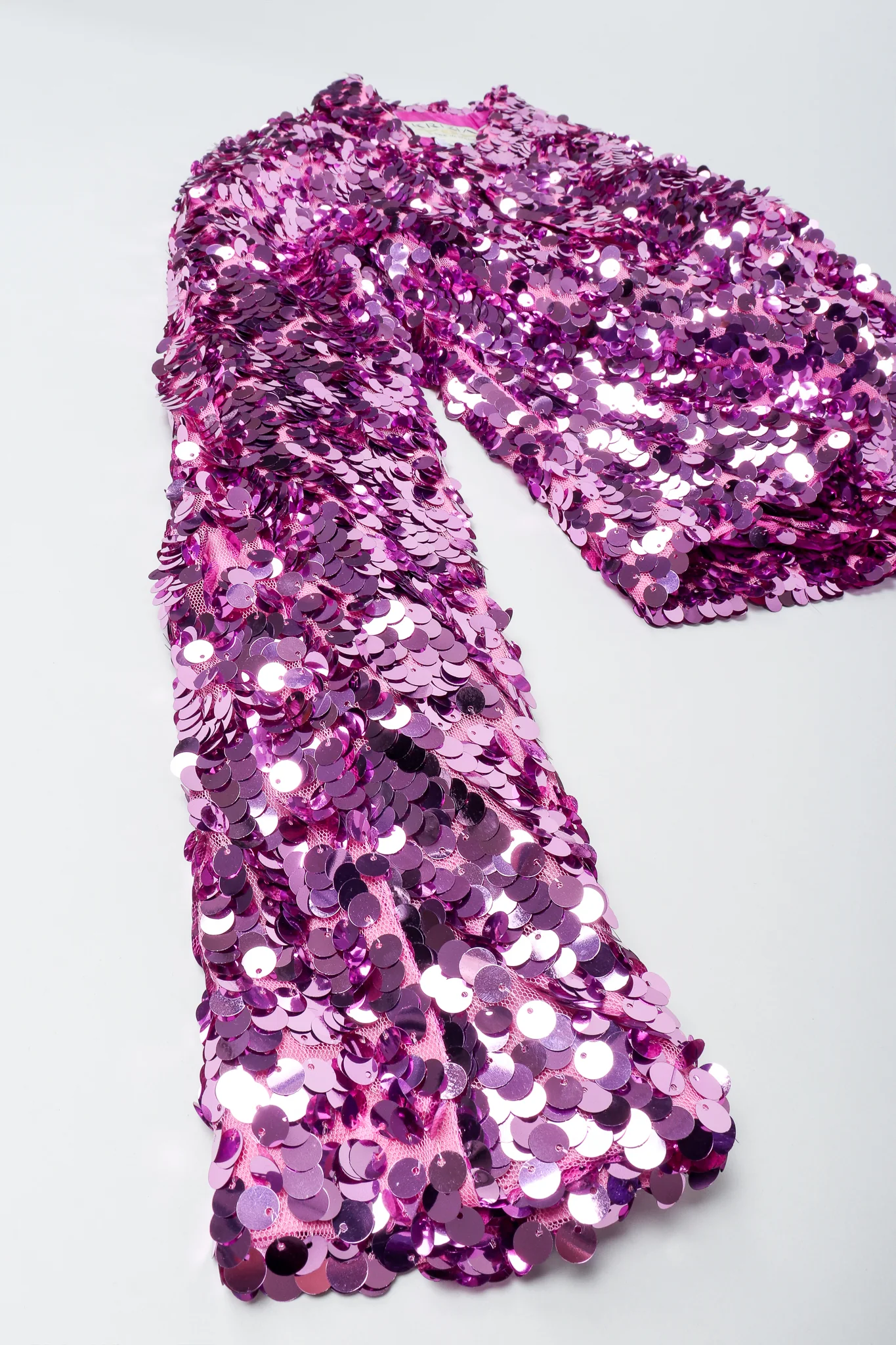 Shrunken Paillette Jacket - Image 7