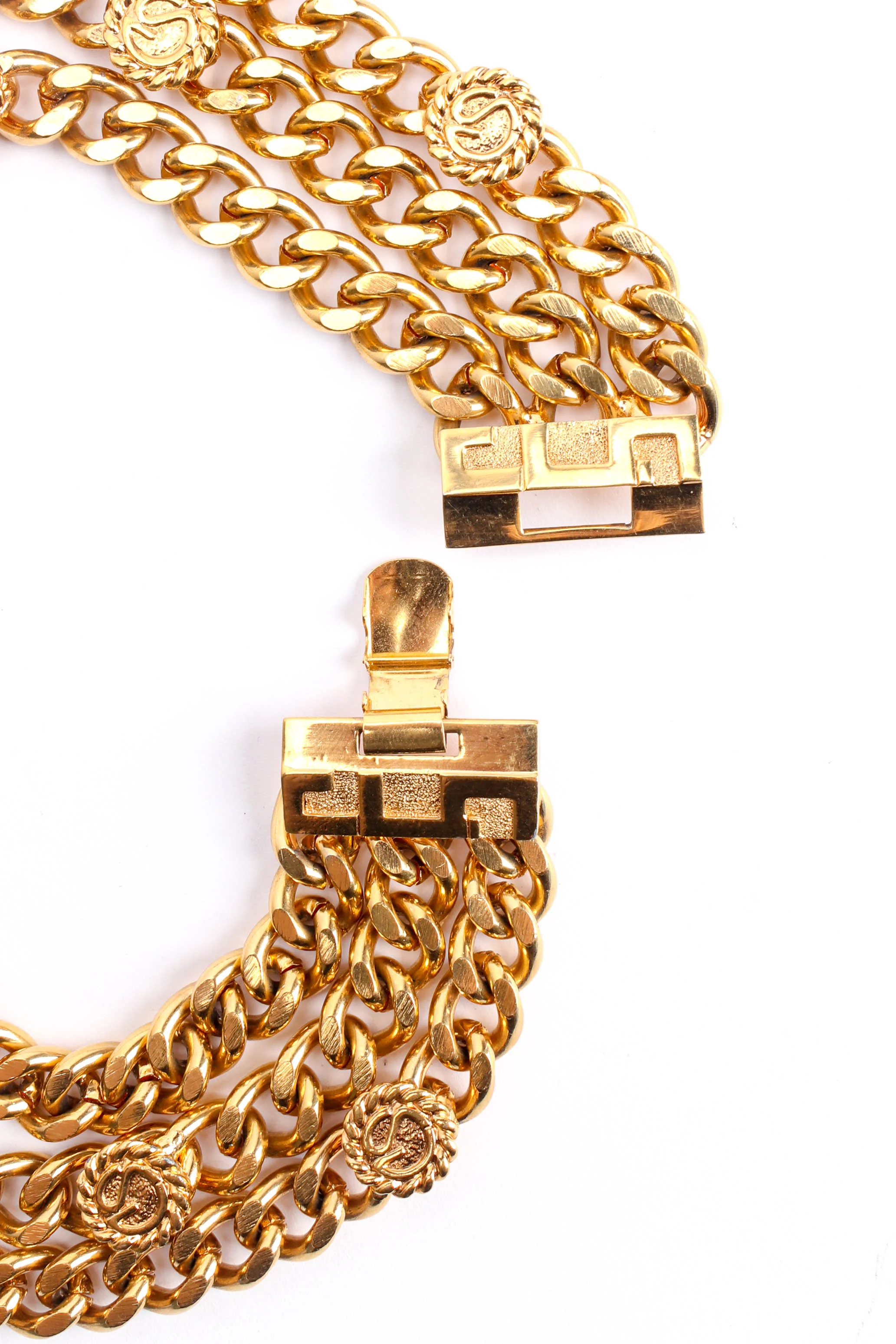 Signature "SJ" Tiered Link Necklace - Image 7