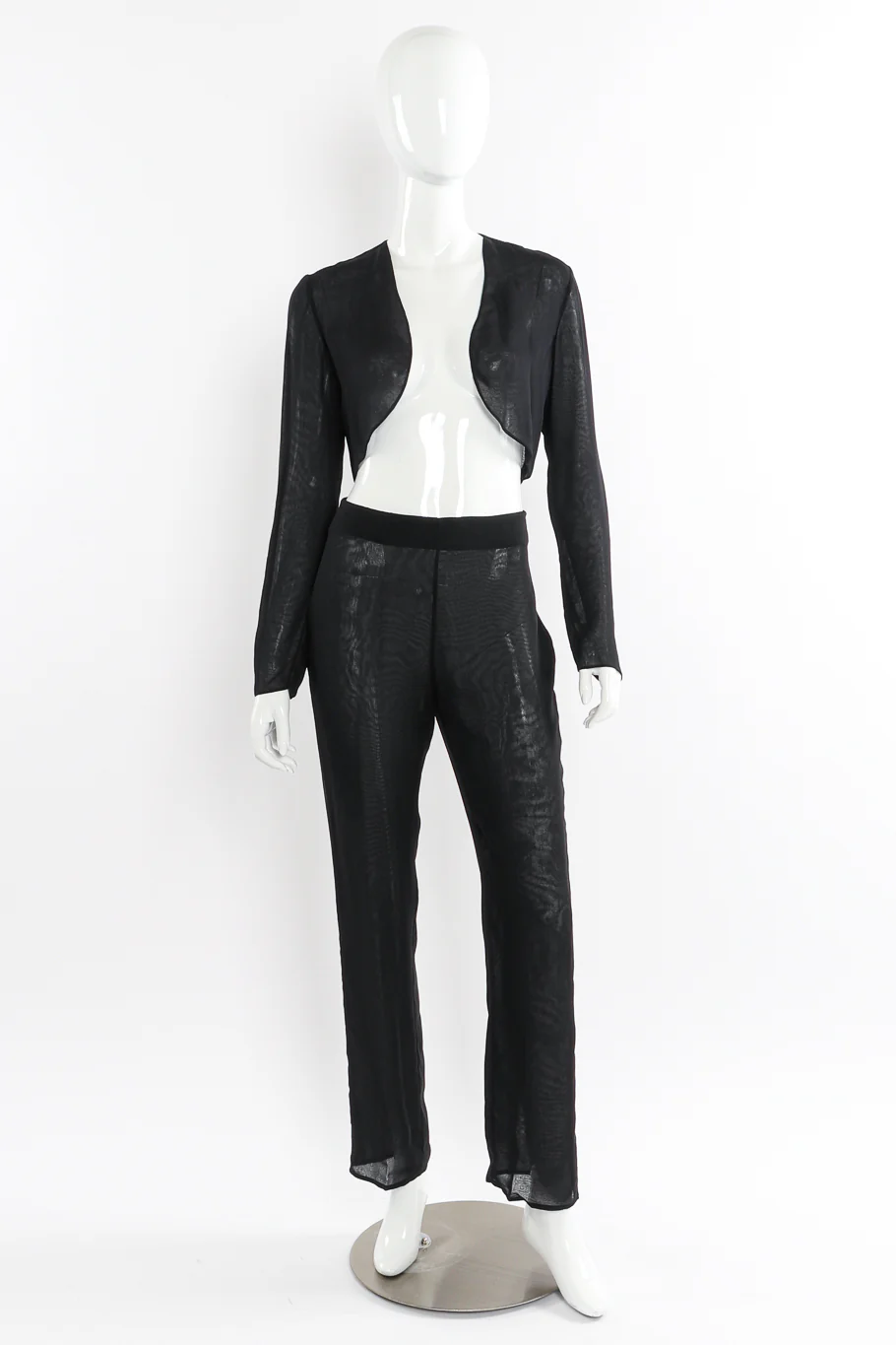 Silk Bolero Top and Pant Set