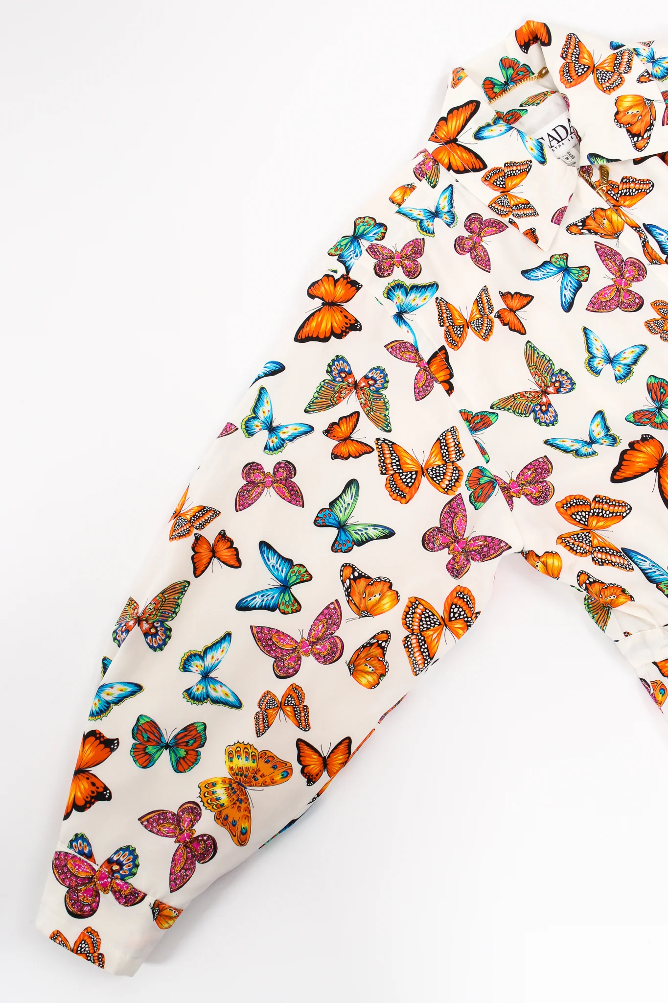 Silk Rainbow Butterfly Jacket - Image 10