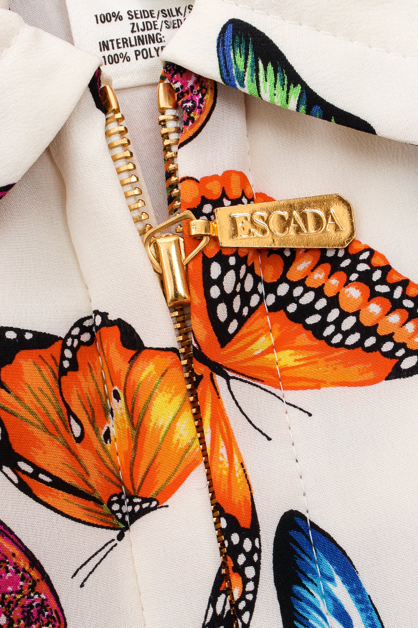 Silk Rainbow Butterfly Jacket - Image 14