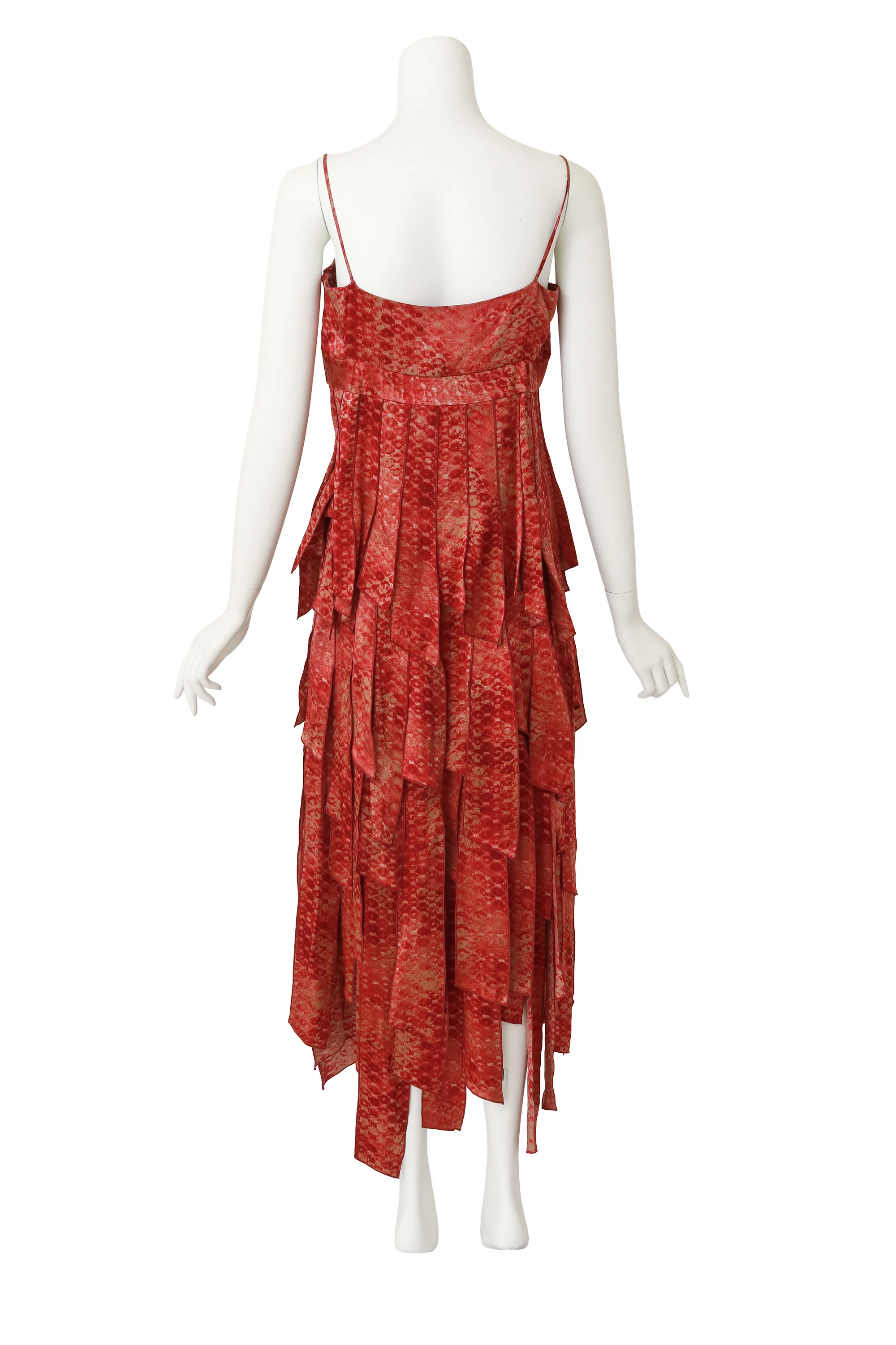 Silk Carwash Hem Top & Skirt Set - Image 5