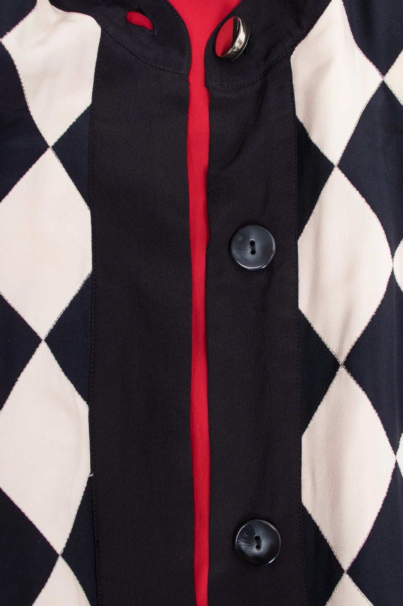 Silk Checker Varsity Bomber - Image 13