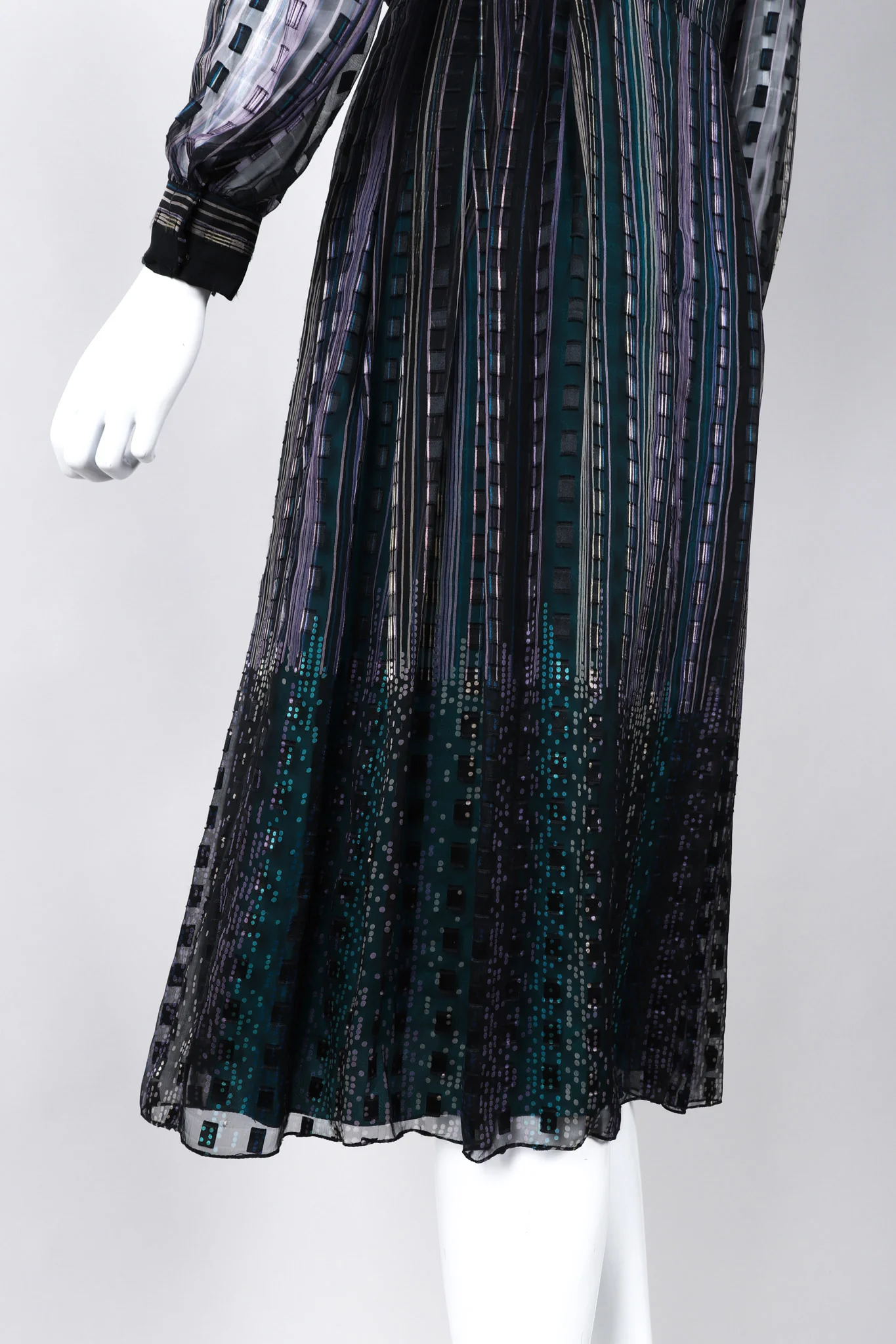 Silk Chiffon Floaty Dress - Image 10
