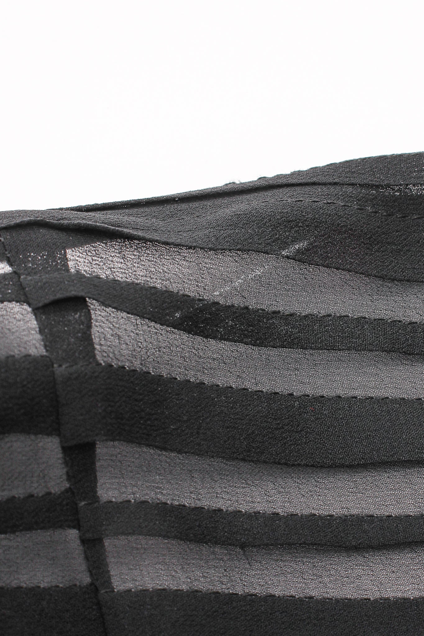 Silk Chiffon Tuck Dress - Image 11