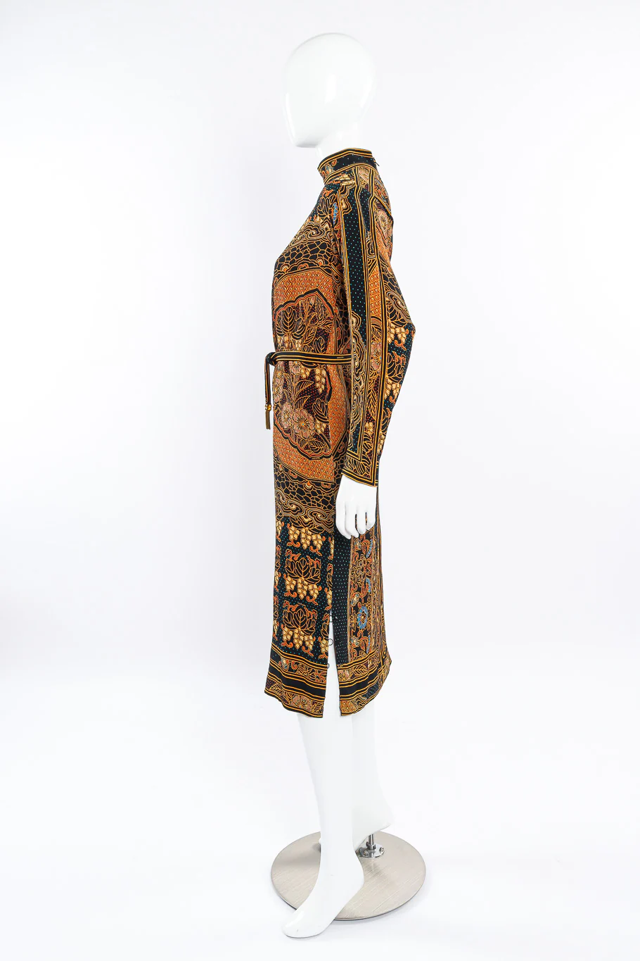 Silk Column Dress - Image 2