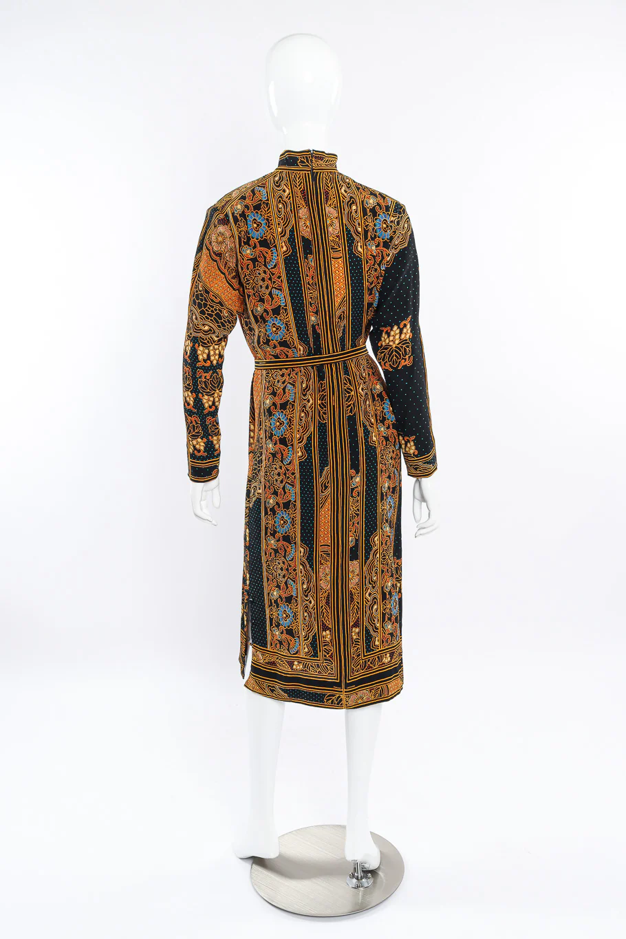 Silk Column Dress - Image 3