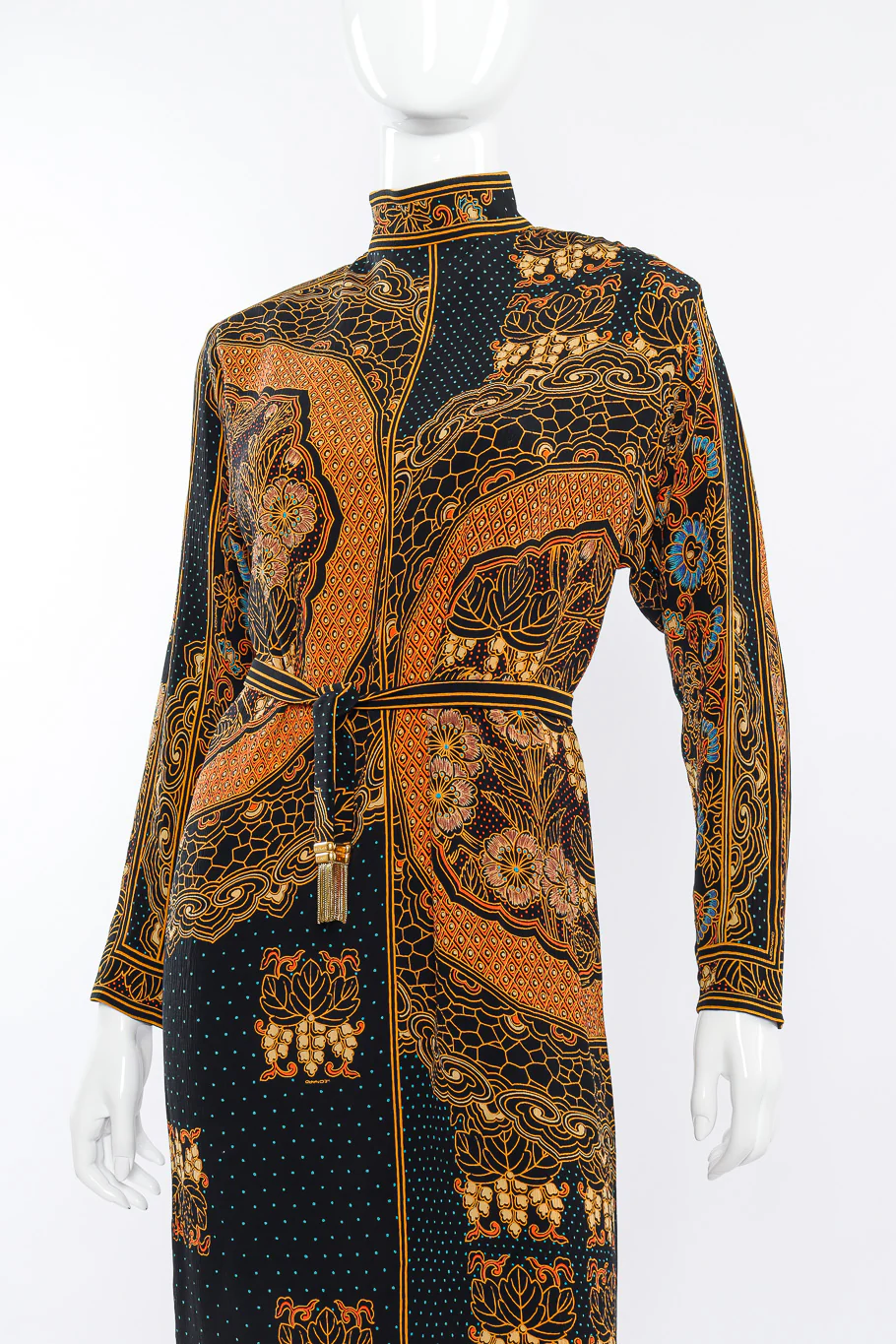 Silk Column Dress - Image 4