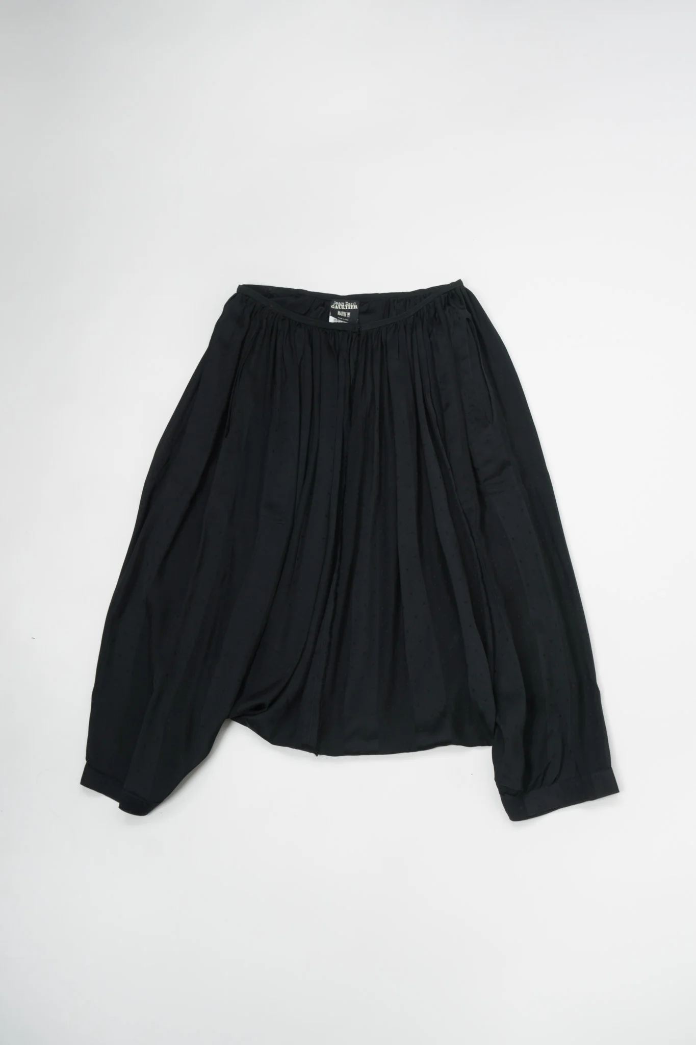 Silk Cropped Harem Pant - Image 10