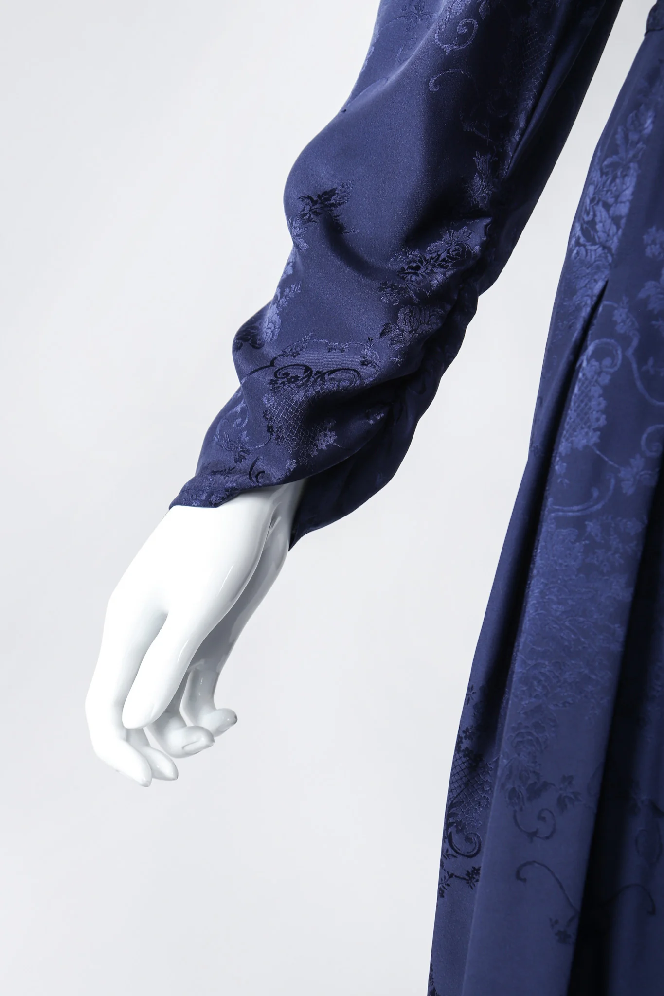 Silk Damask Power Jumpsuit - Image 9