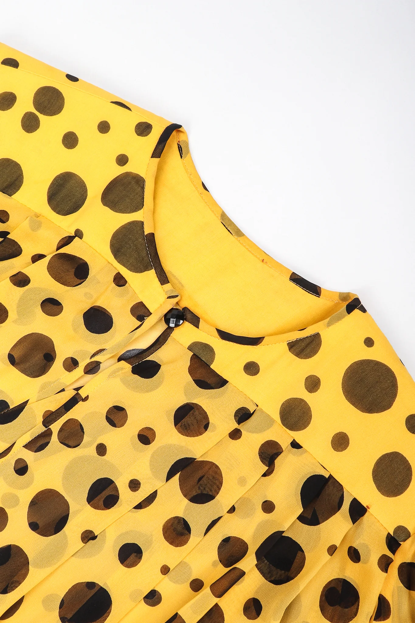 Silk Dot Dress & Sheer Jacket - Image 12