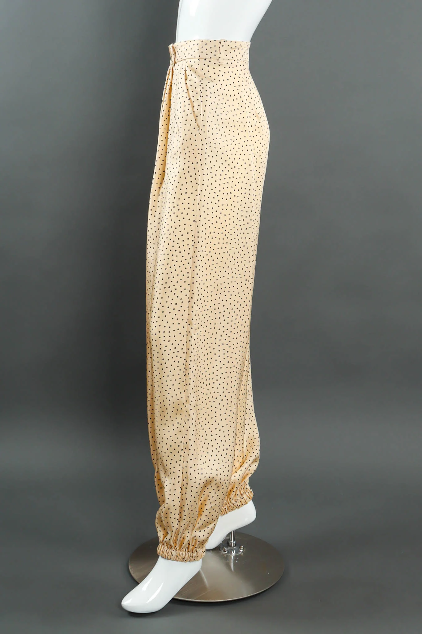 Dotted Silk Trouser - Image 2
