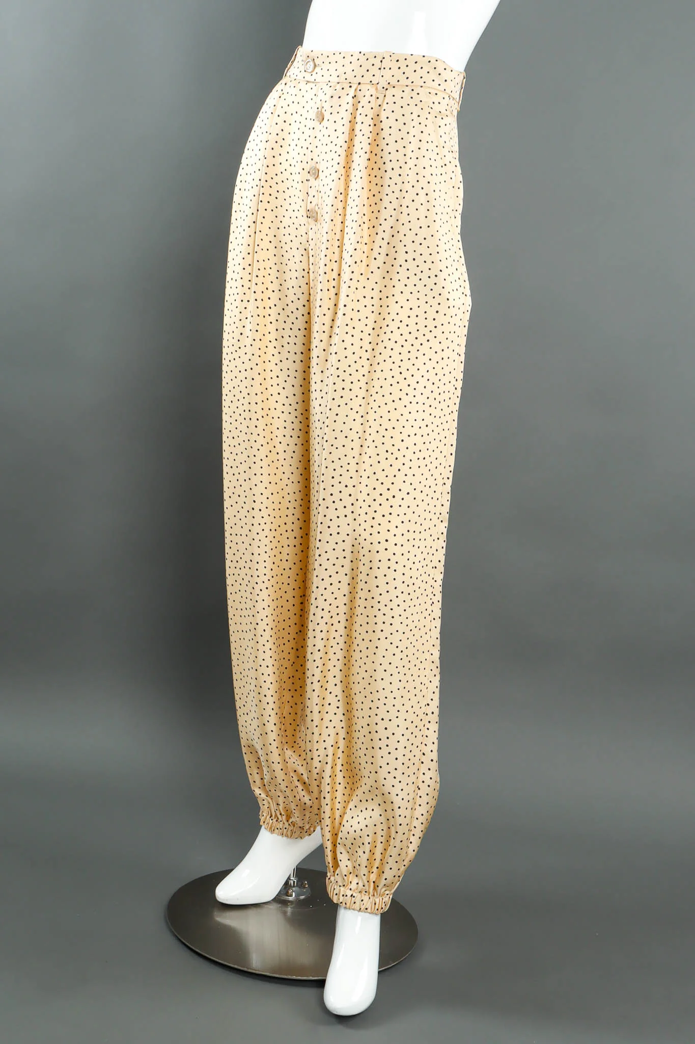 Dotted Silk Trouser - Image 3