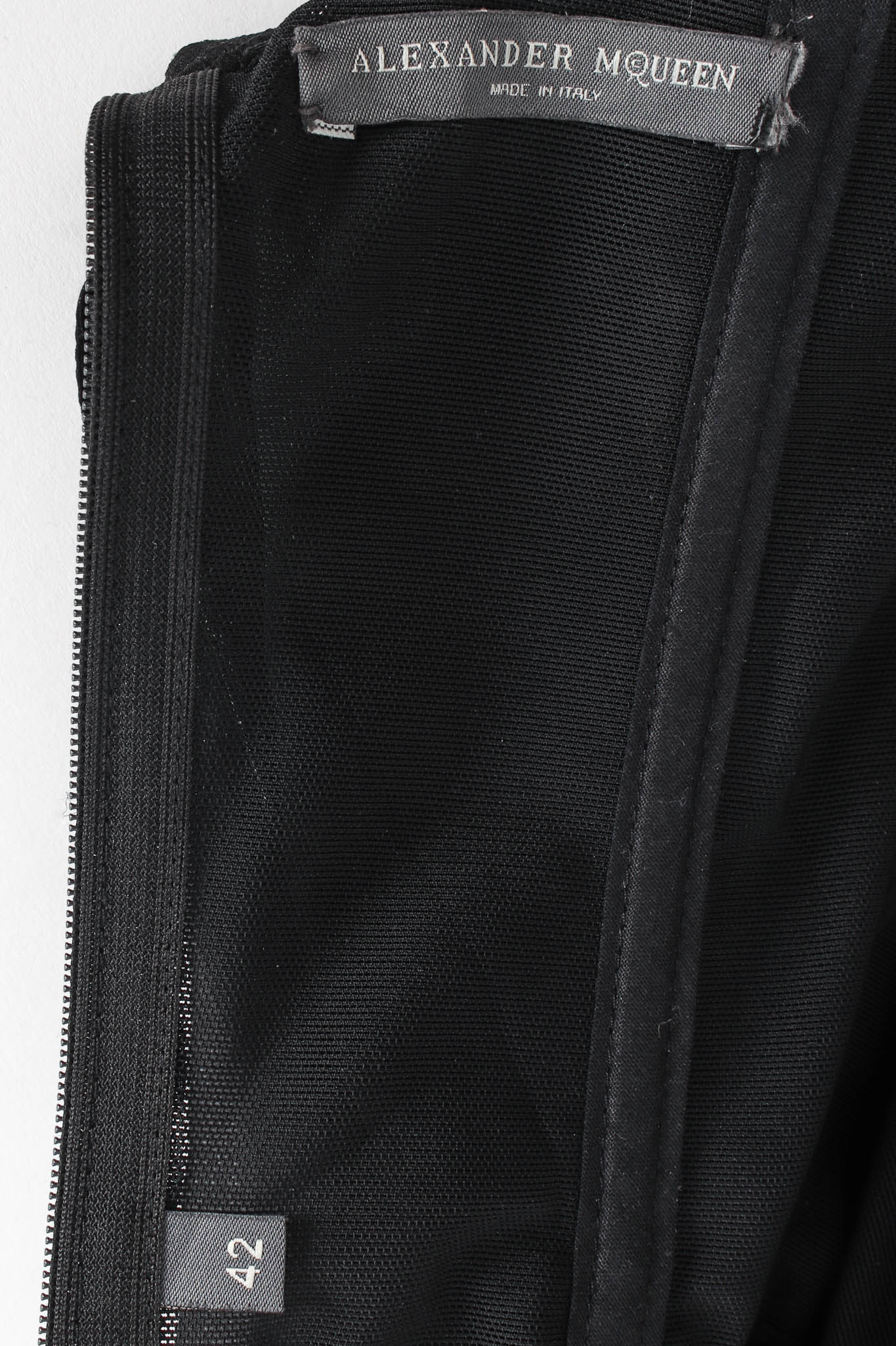 Silk Column Drape Dress - Image 10