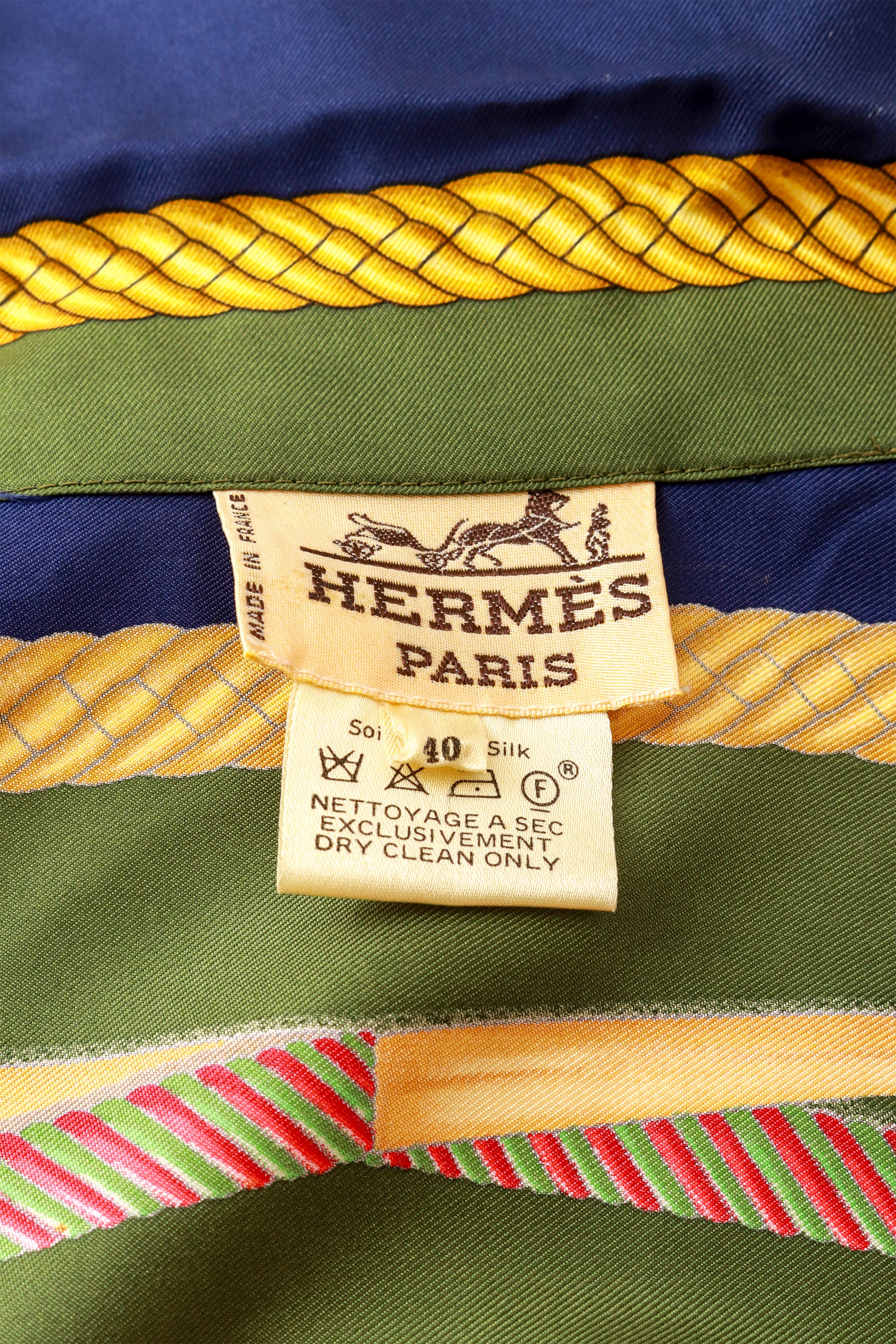 Silk Drum Scarf Blouse - Image 5