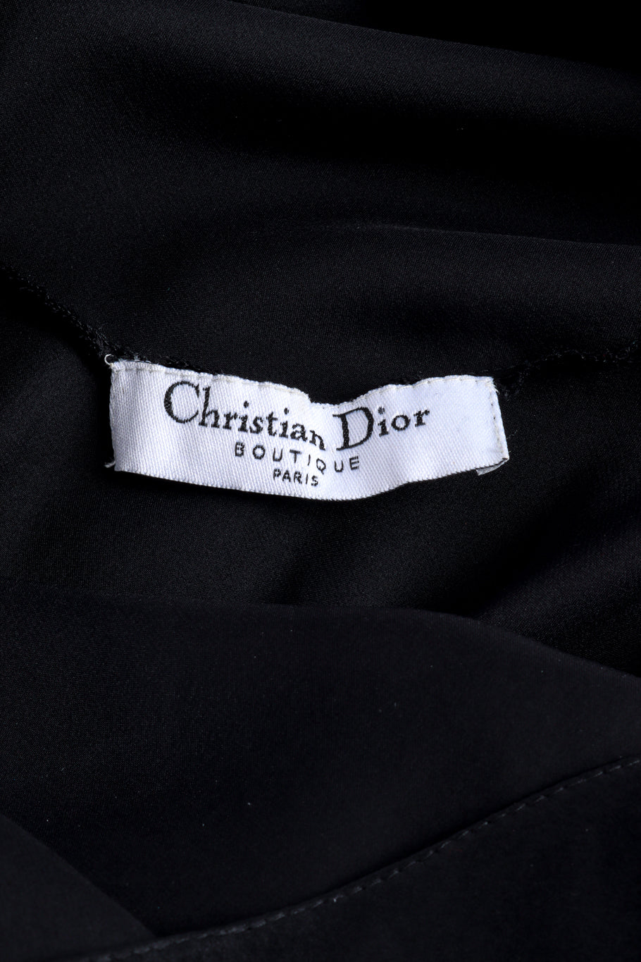 Silk Emblem Belt Bias Dress - Image 5