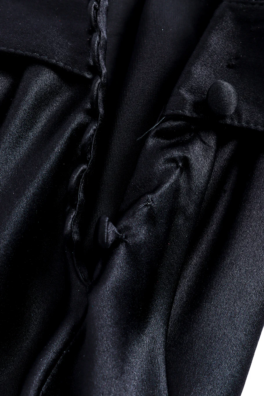 Silk Emblem Belt Bias Dress - Image 8