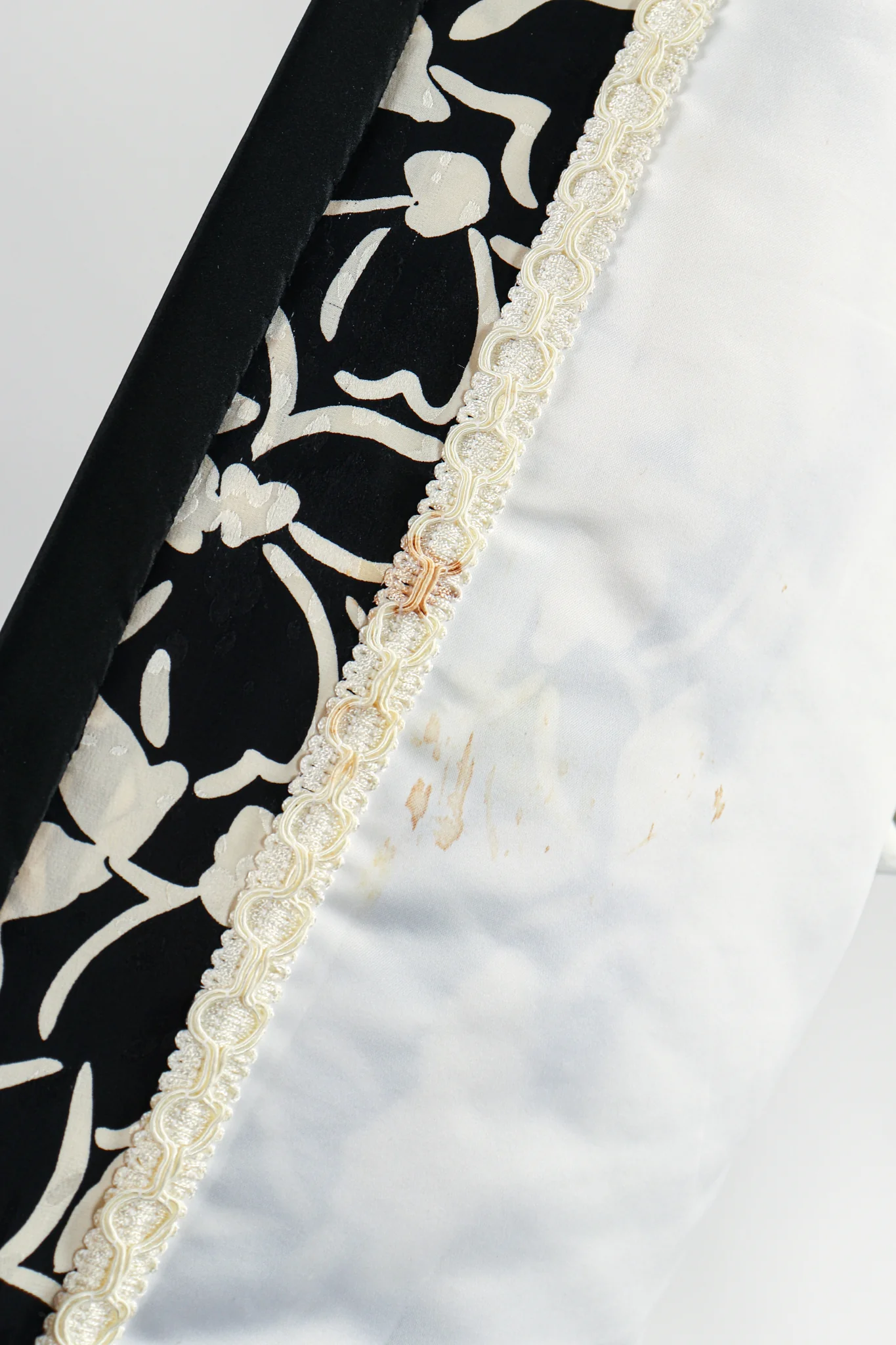 Silk Floral Bow Cape - Image 11