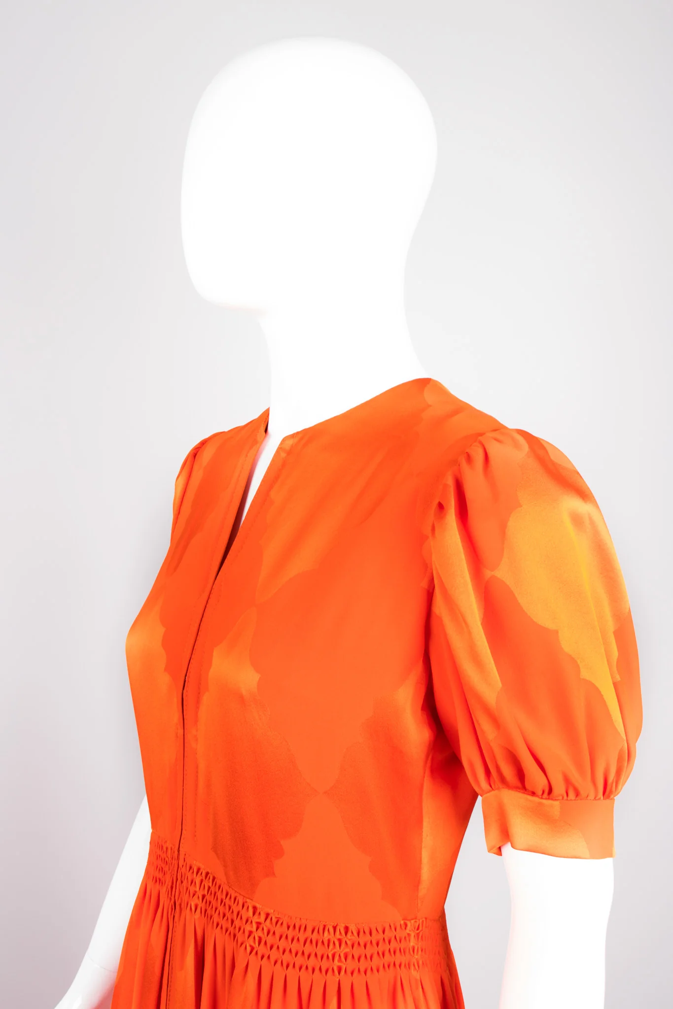 Silk Harlequin Dress - Image 8