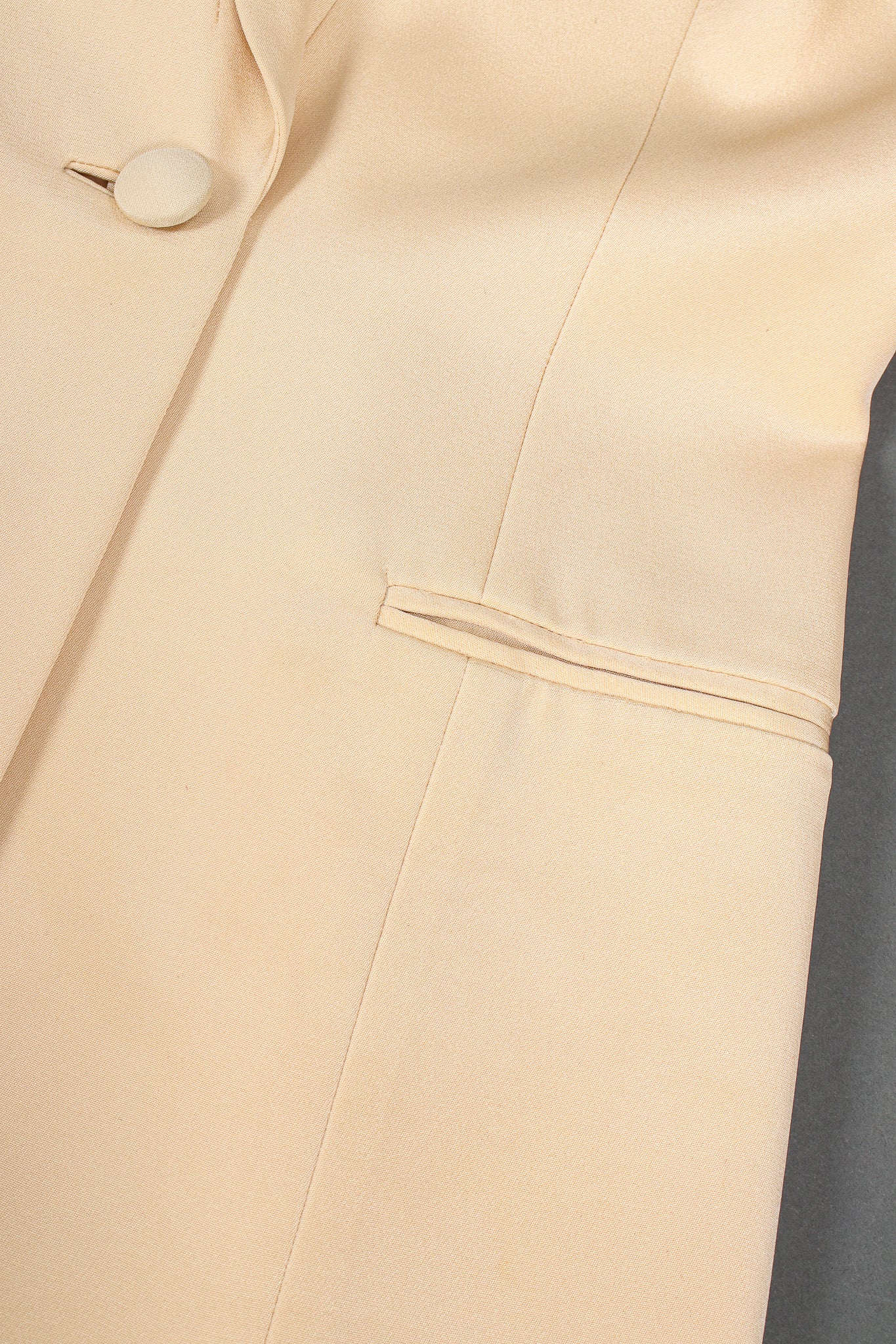 Silk Jacket & Chiffon Pant Suit Set - Image 10