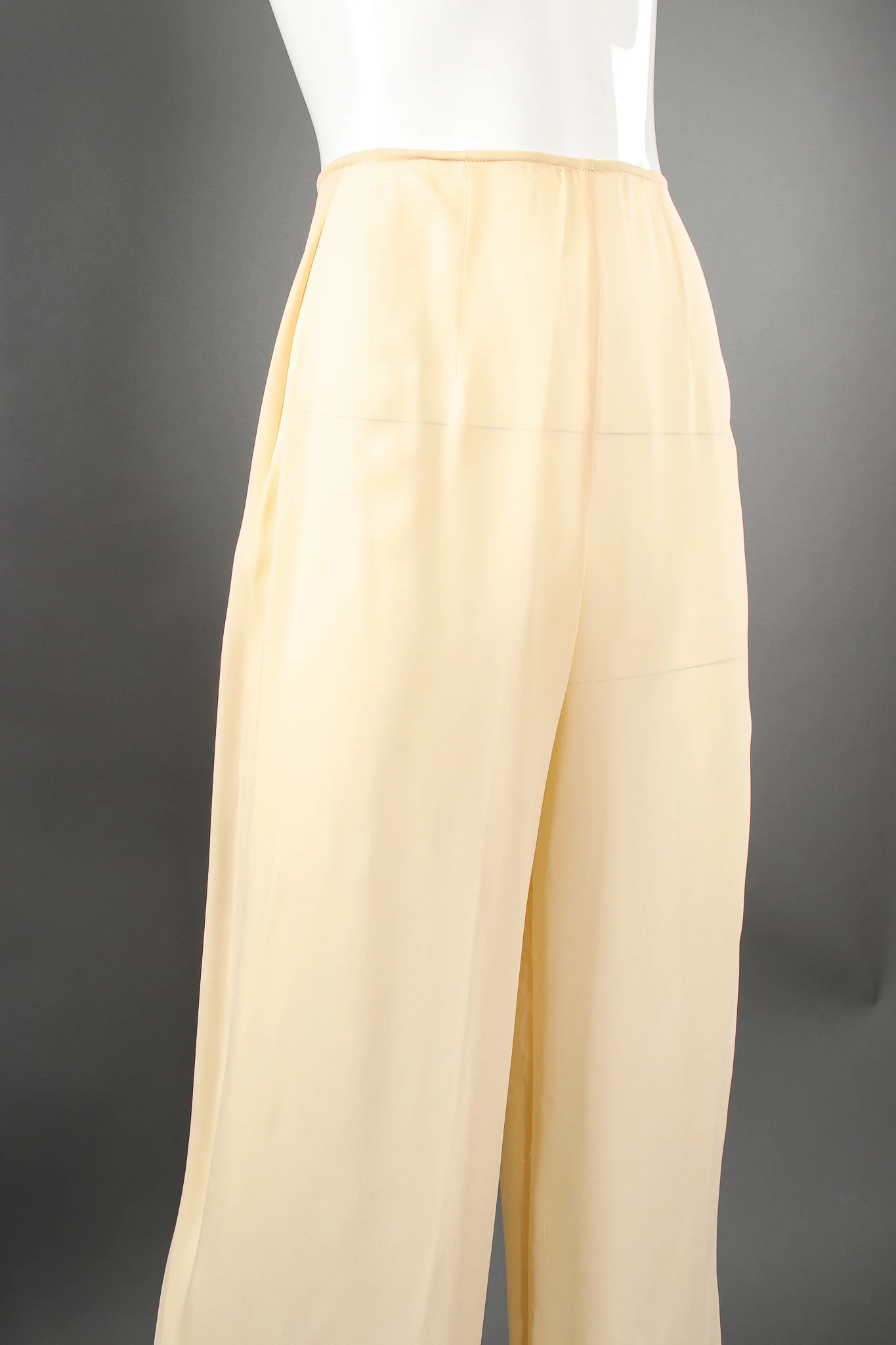 Silk Jacket & Chiffon Pant Suit Set - Image 15