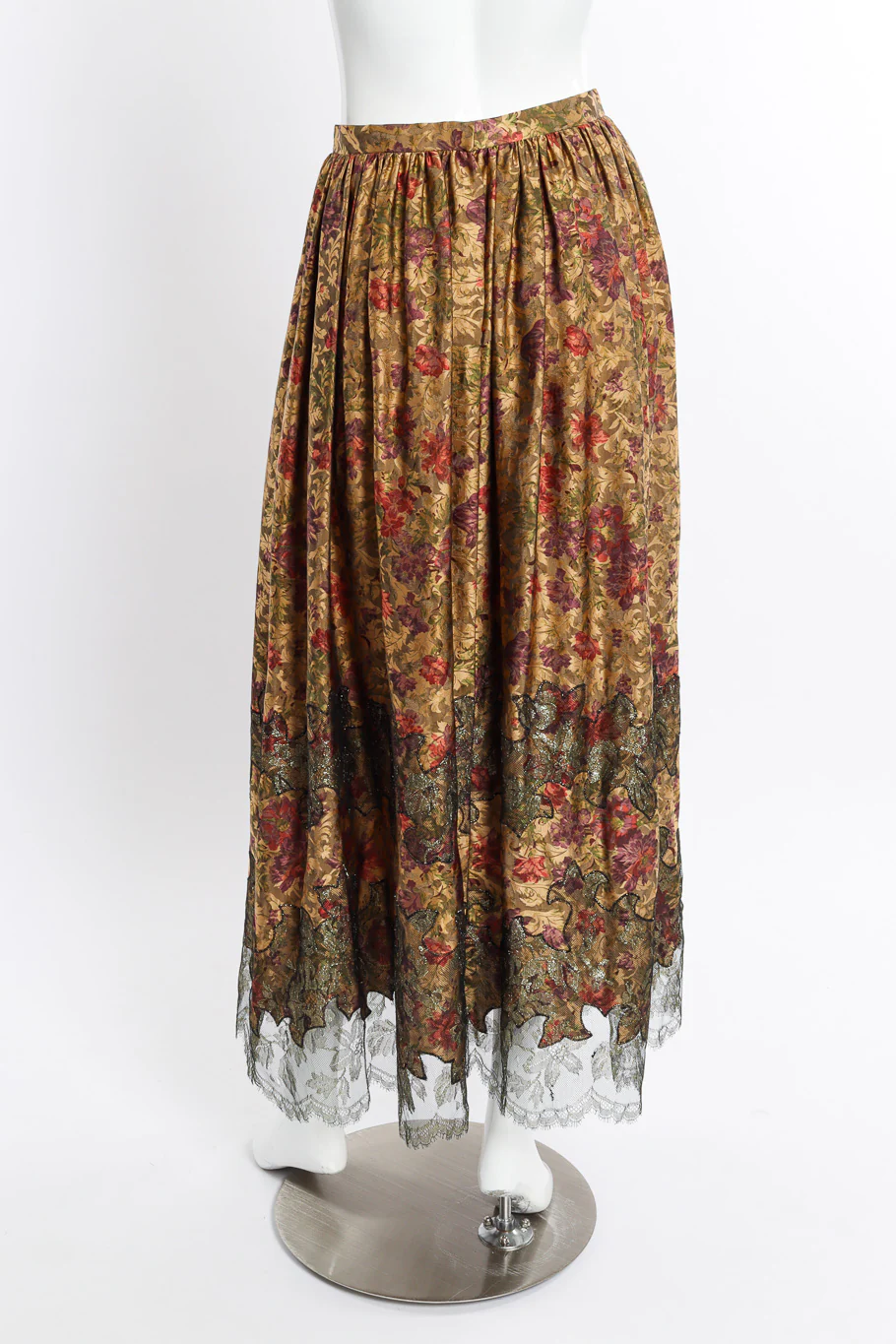Silk Jacquard Top and Skirt Set - Image 12