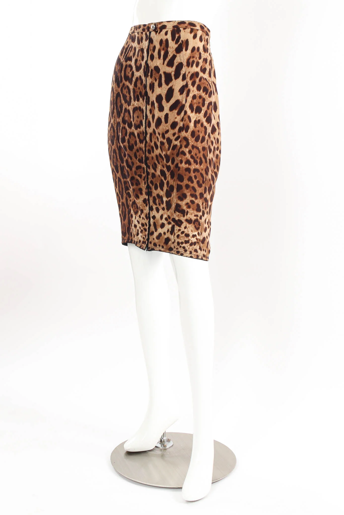 Silk Jaguar Corset Skirt - Image 2