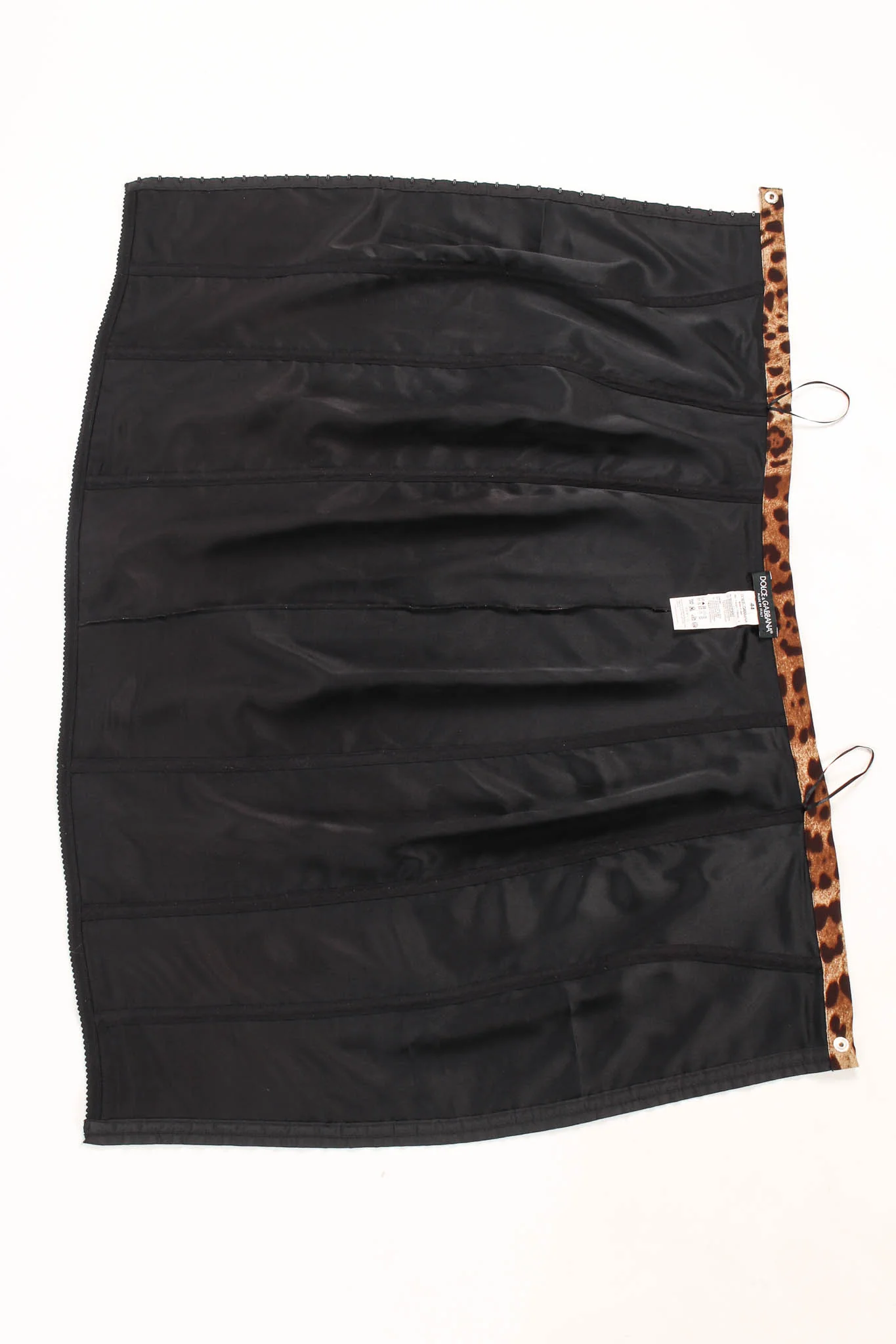 Silk Jaguar Corset Skirt - Image 5