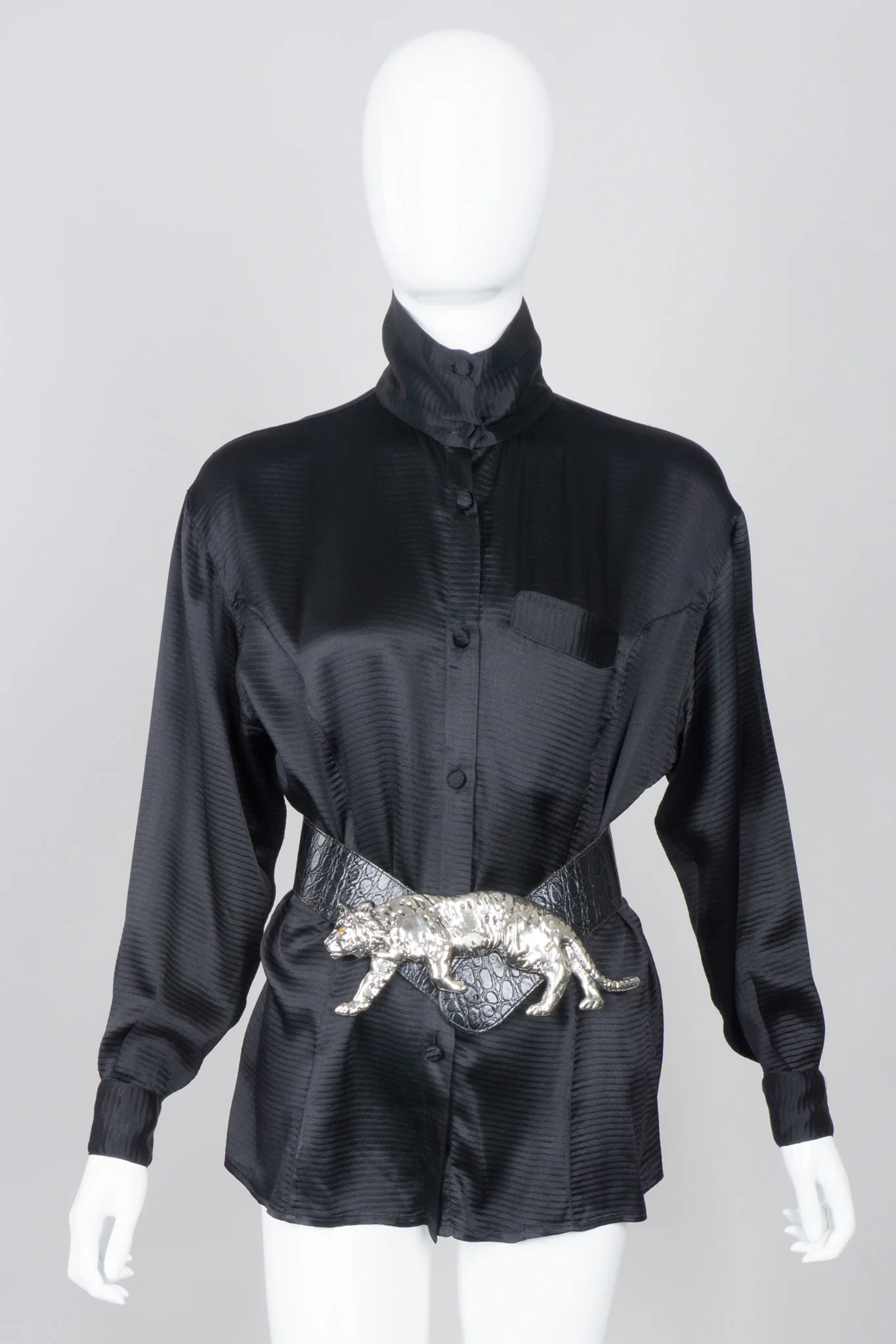 Silk Pajama Blouse - Image 2