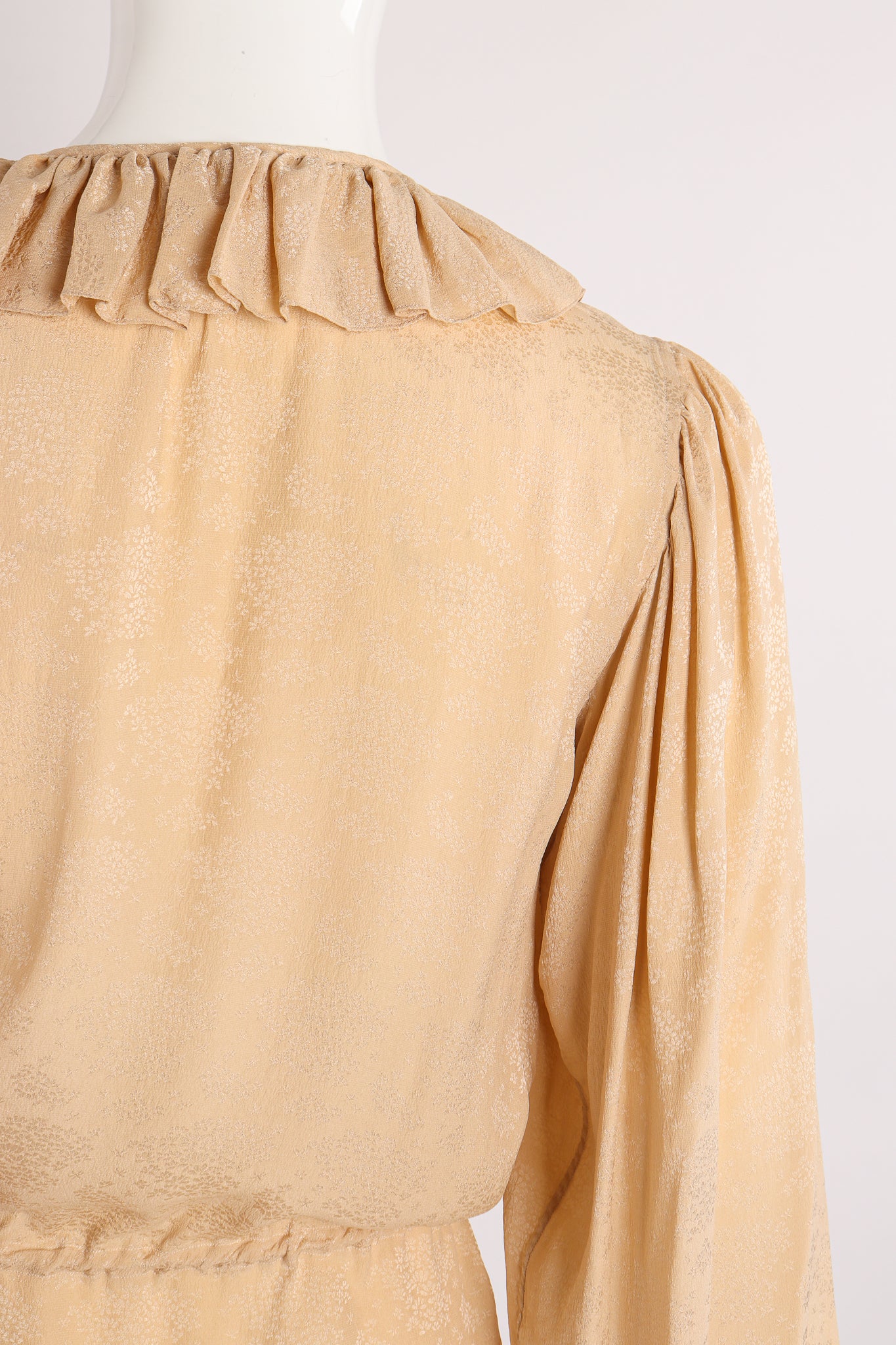 Silk Peasant Blouse - Image 5