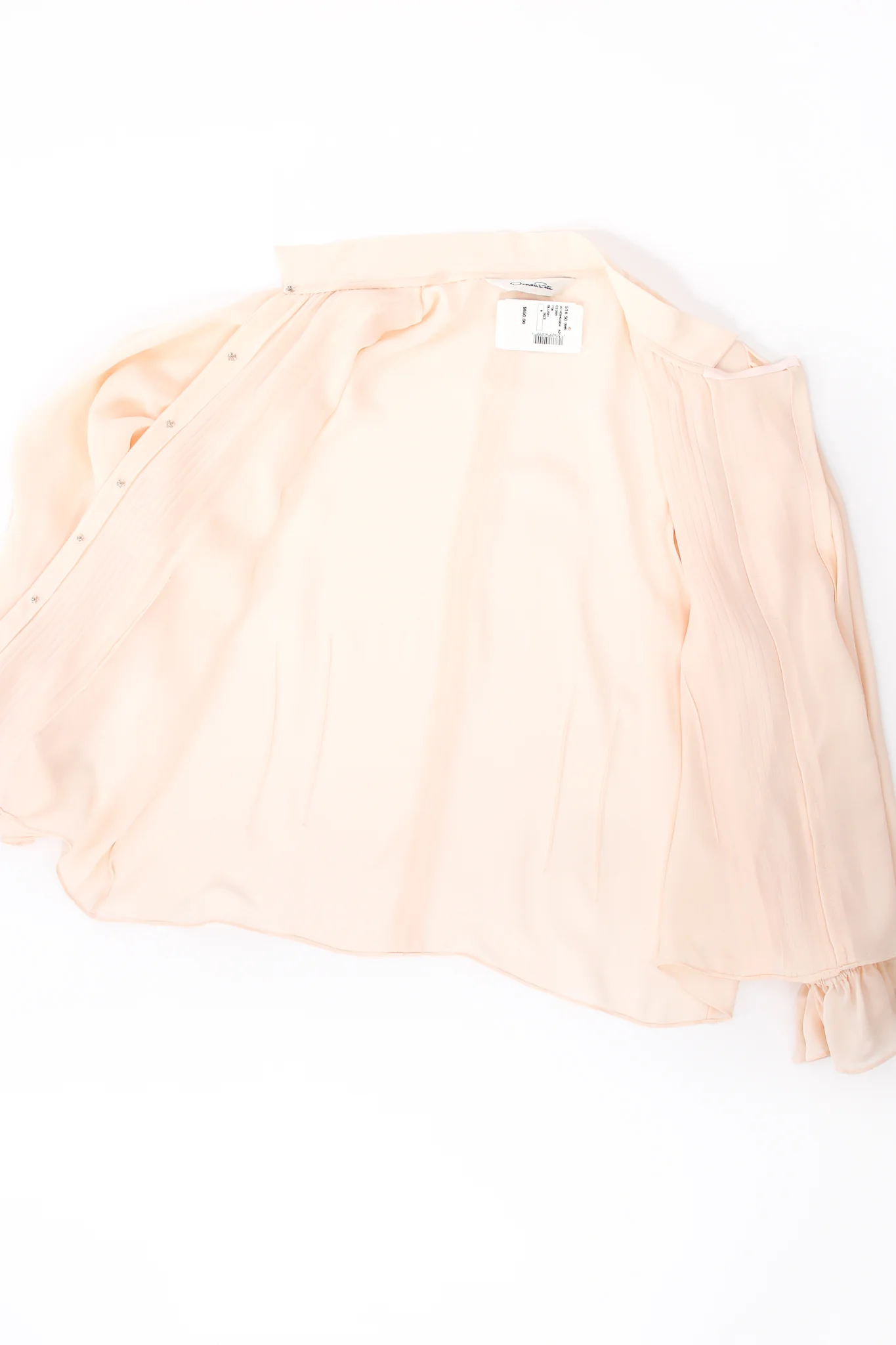 Silk Pintuck Blouse - Image 13