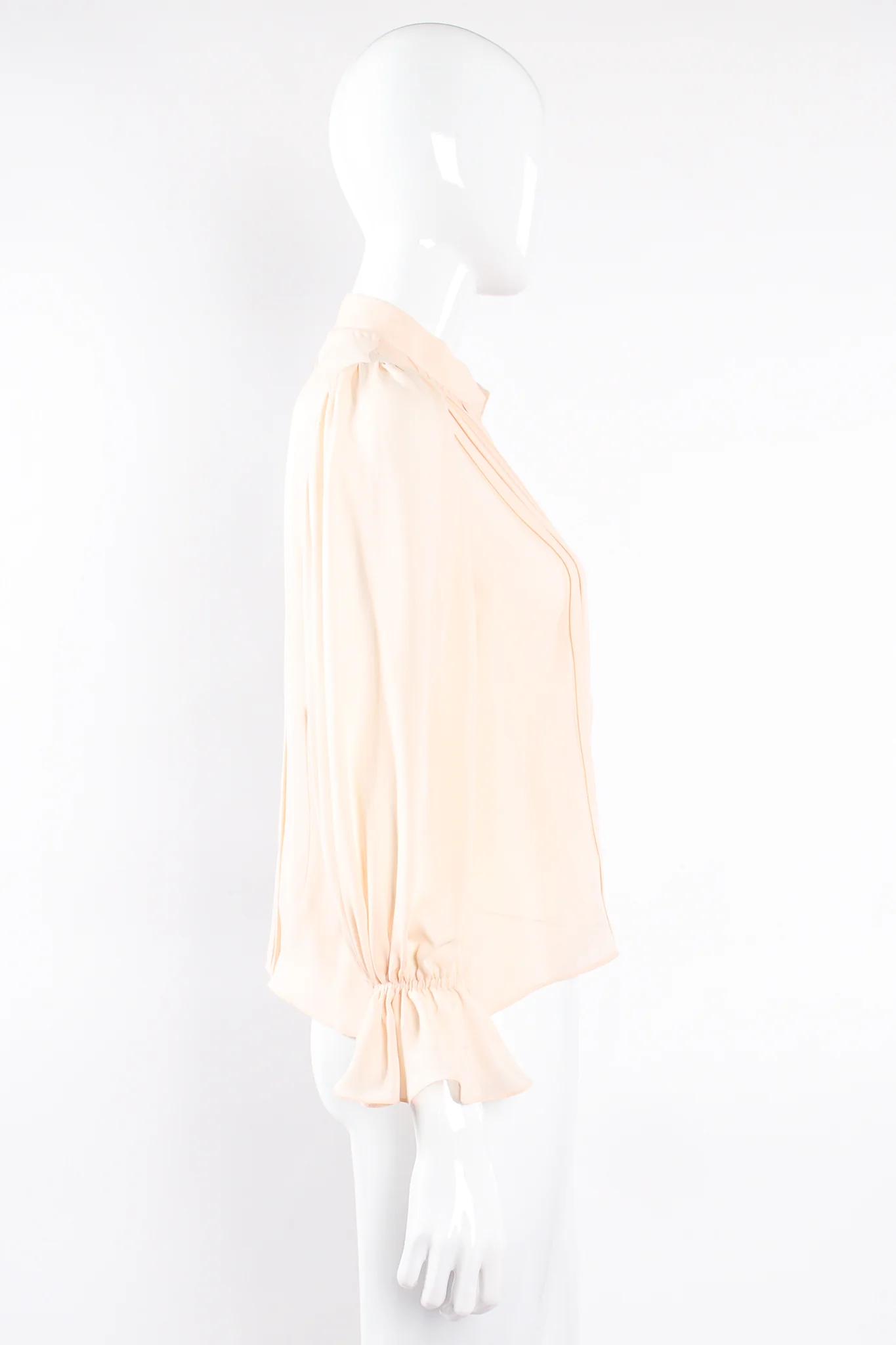 Silk Pintuck Blouse - Image 7