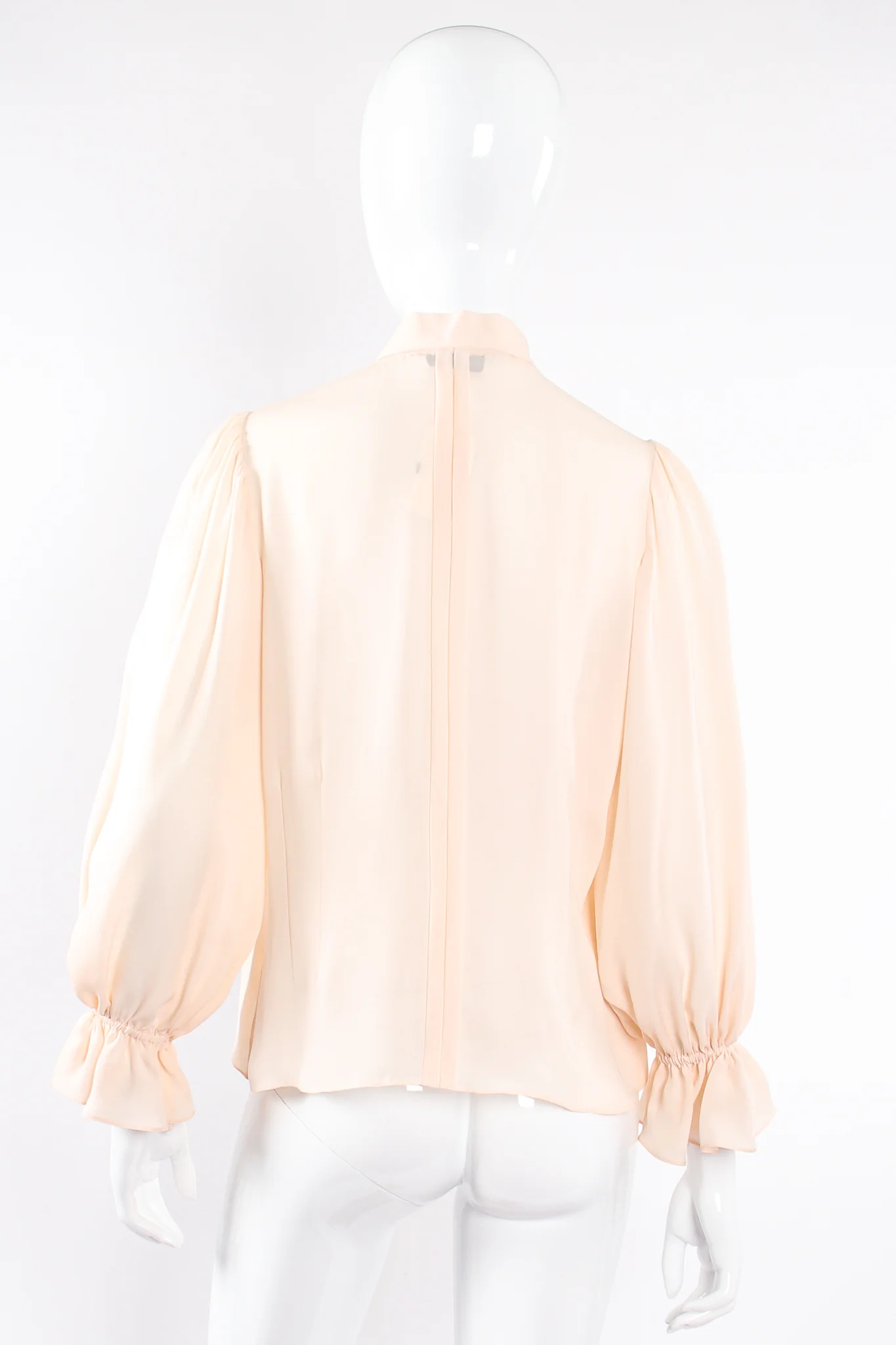Silk Pintuck Blouse - Image 8