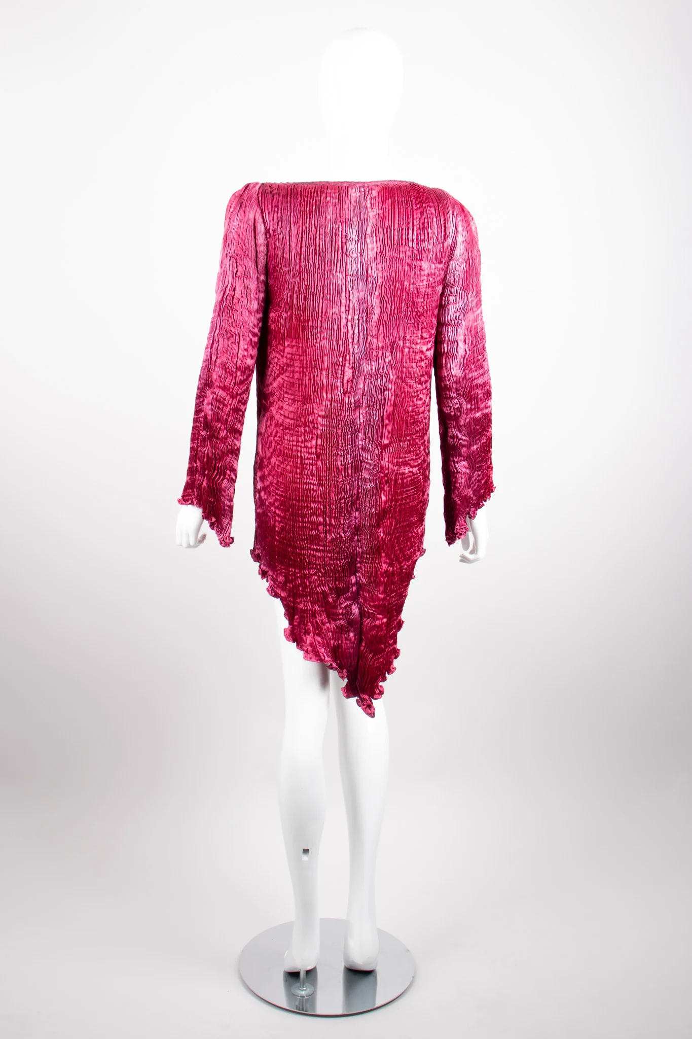 Silk Pleated Top & Skirt Set - Image 14
