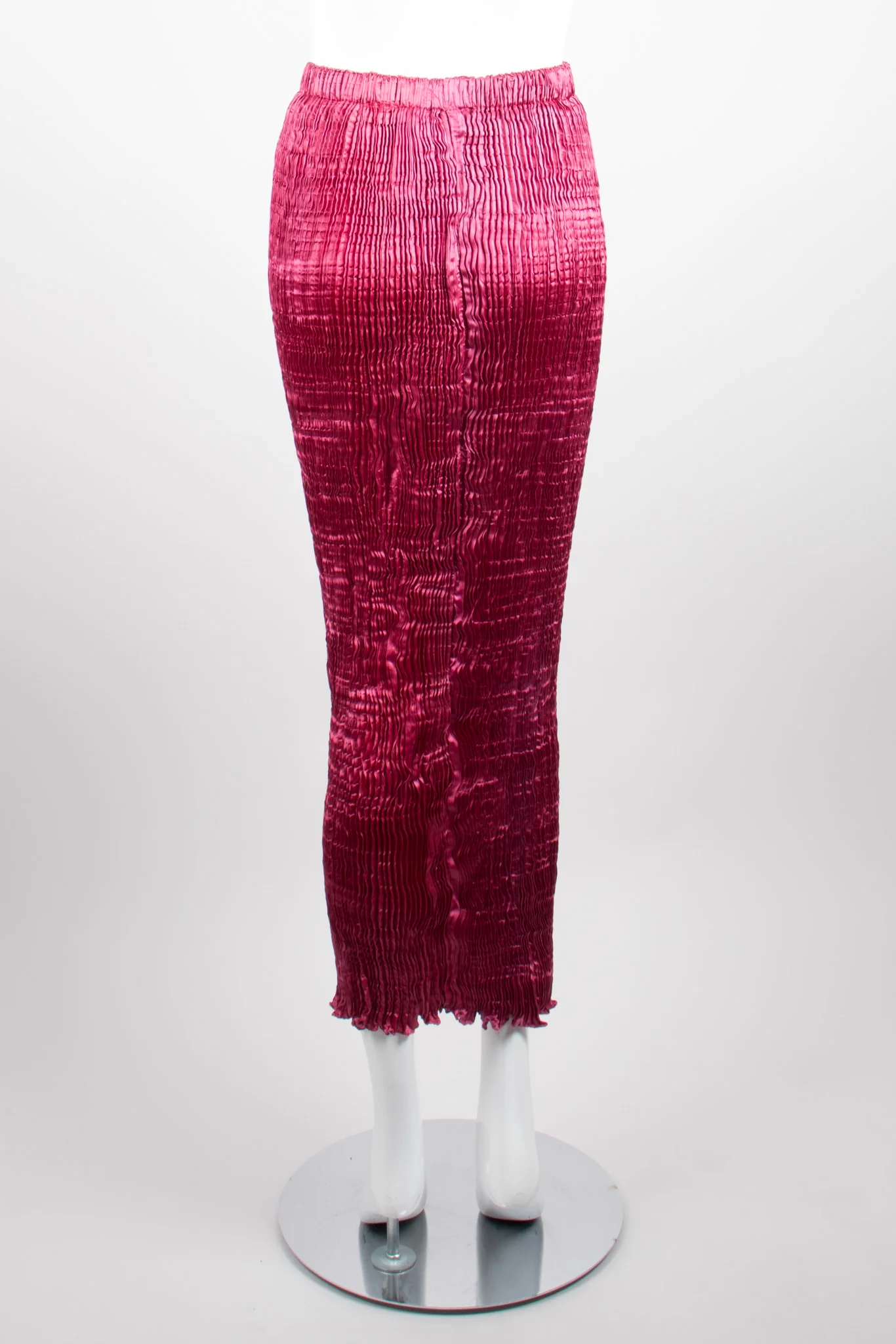 Silk Pleated Top & Skirt Set - Image 16