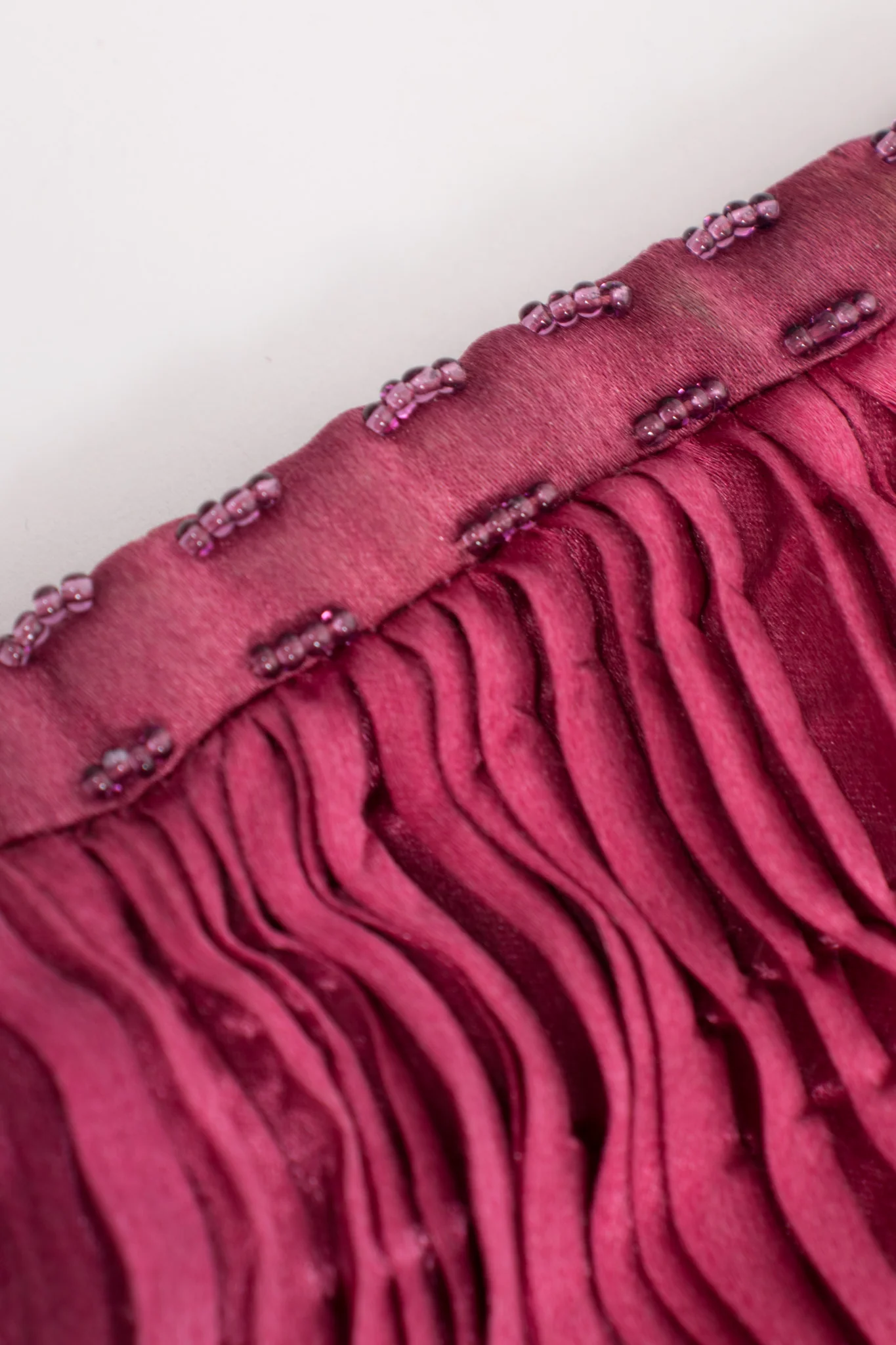 Silk Pleated Top & Skirt Set - Image 20