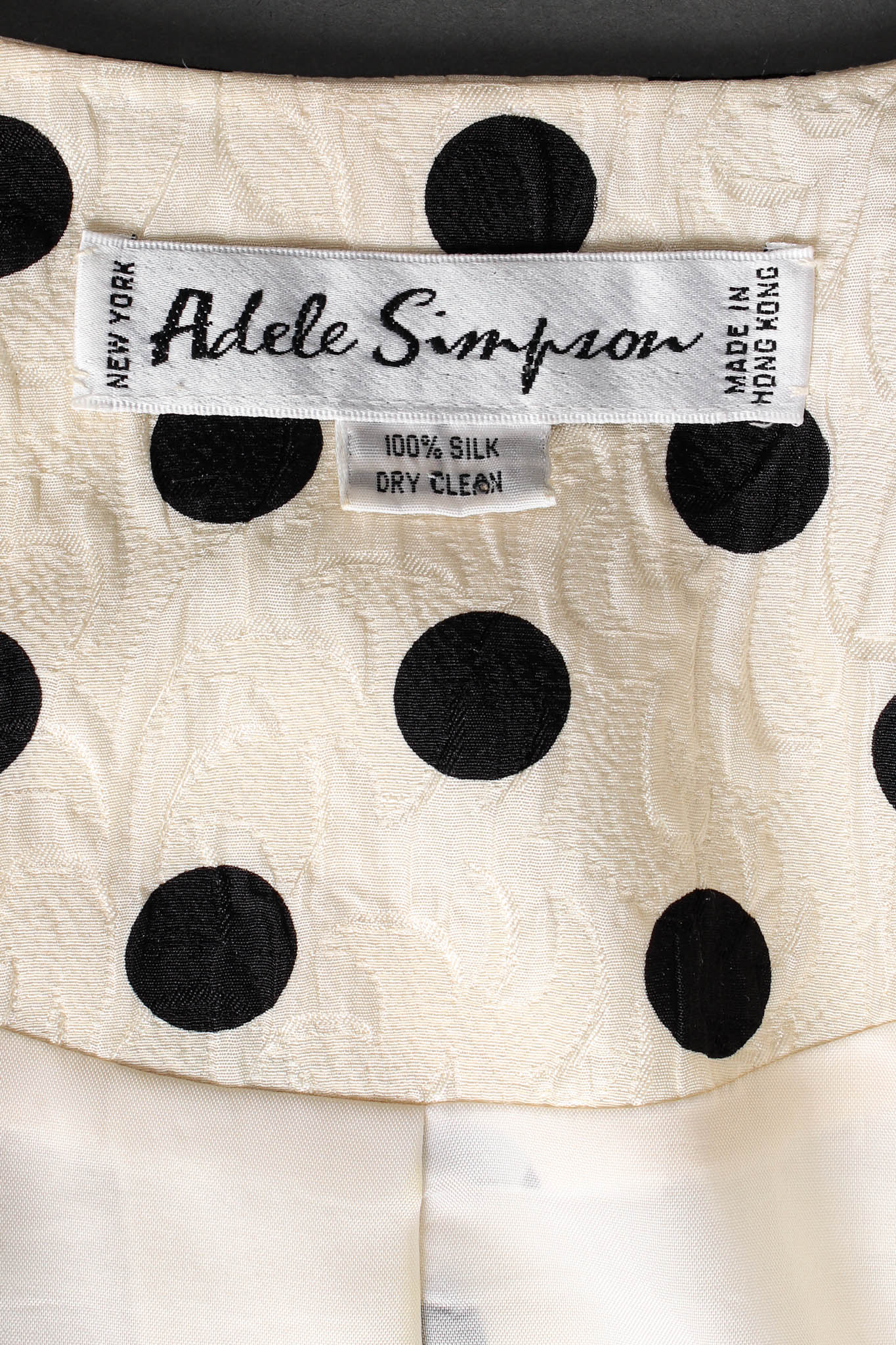 Silk Polka Dot Jacket & Skirt Set - Image 19