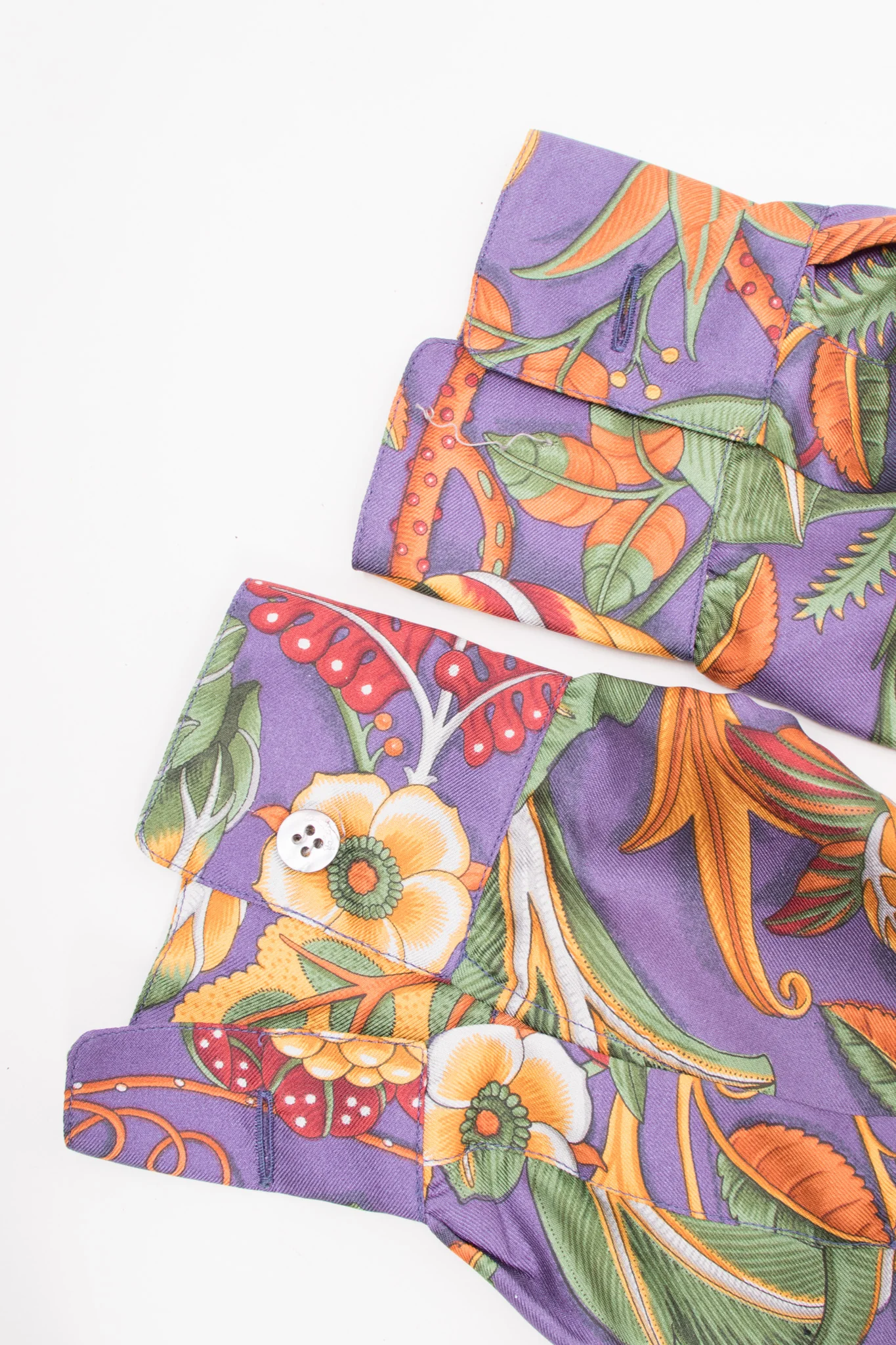 Silk Print Tie Blouse - Image 13