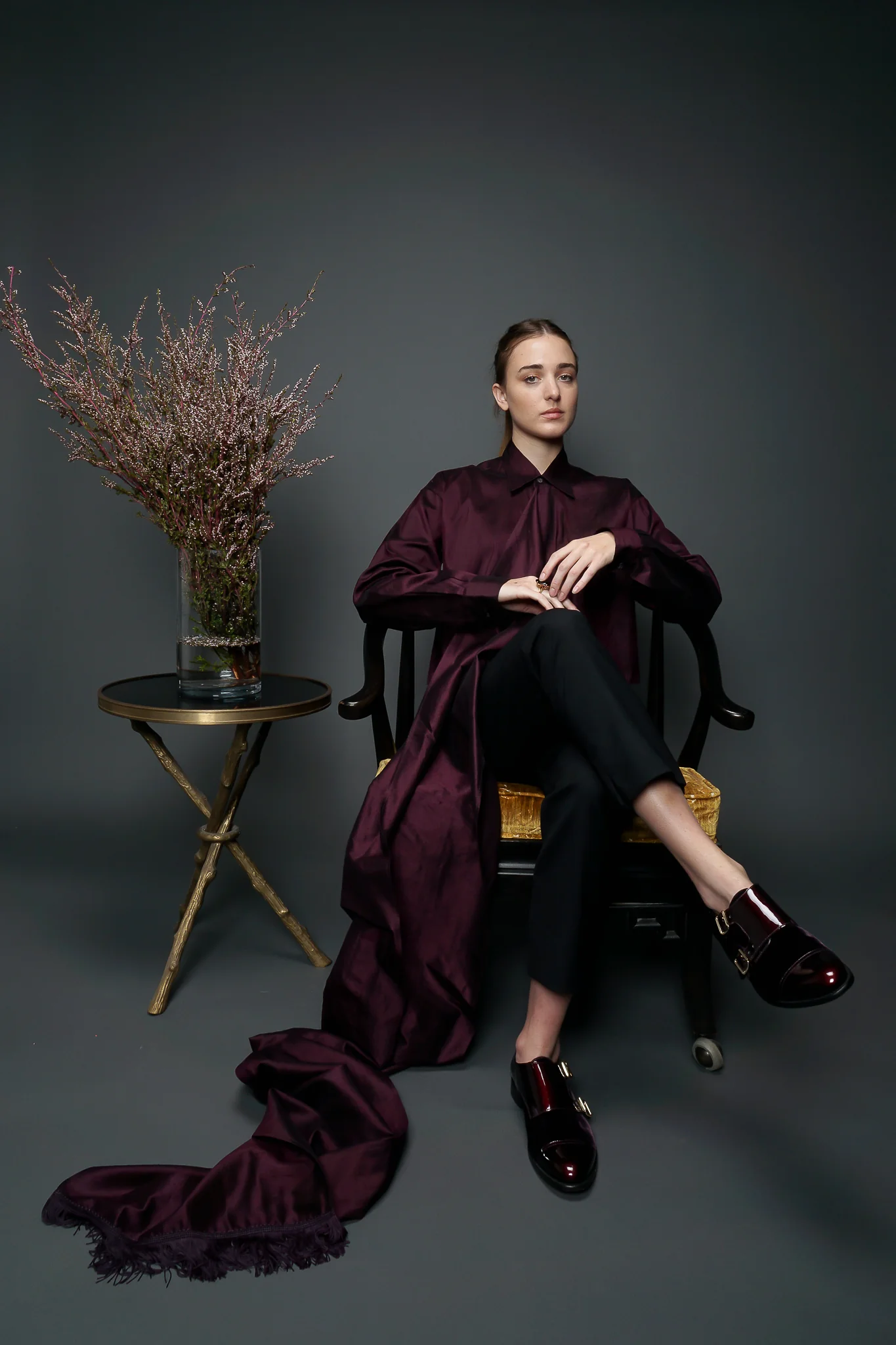 Silk Scarf Shirt - Image 2